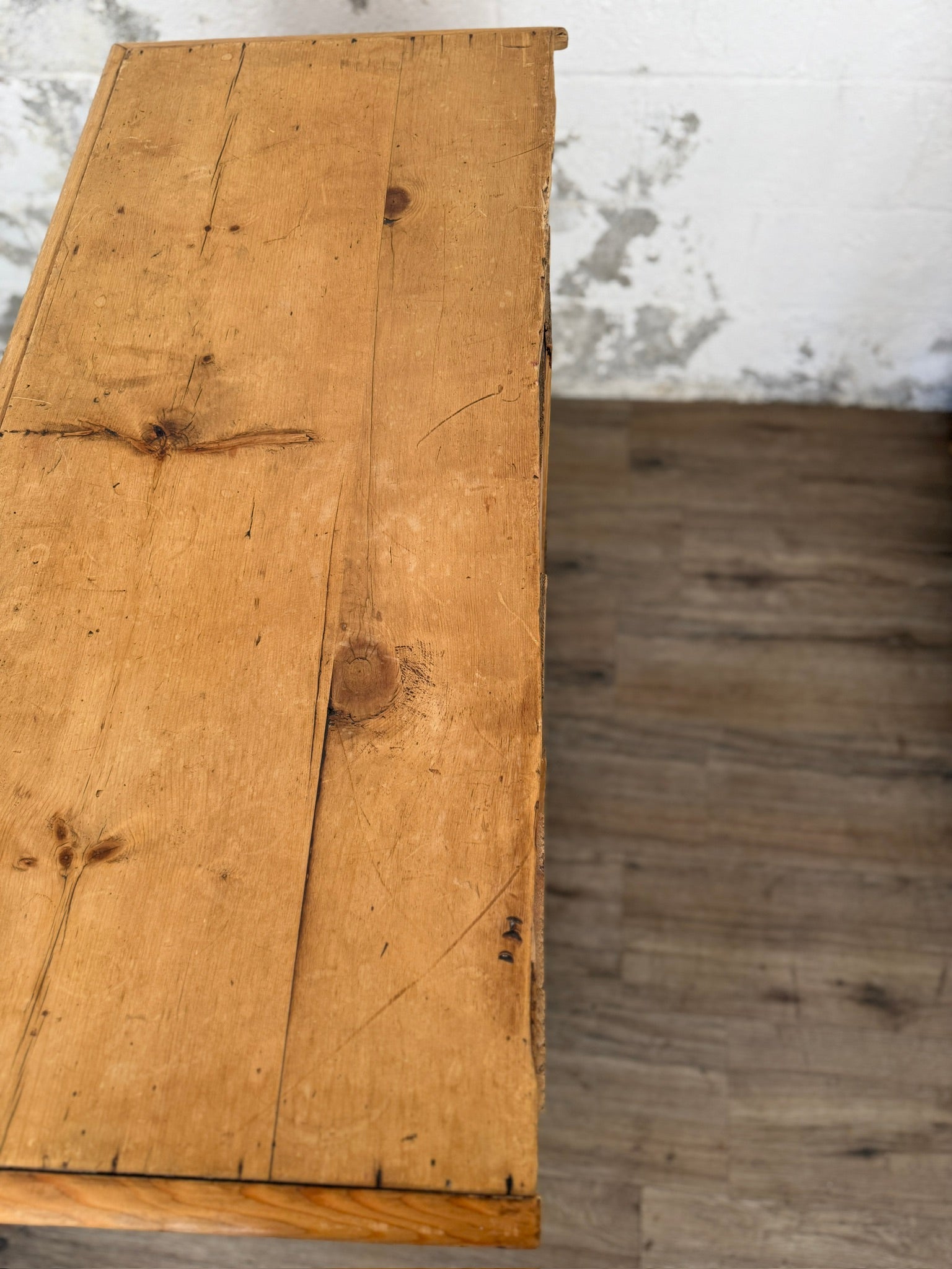 Antique European Pine Dresser