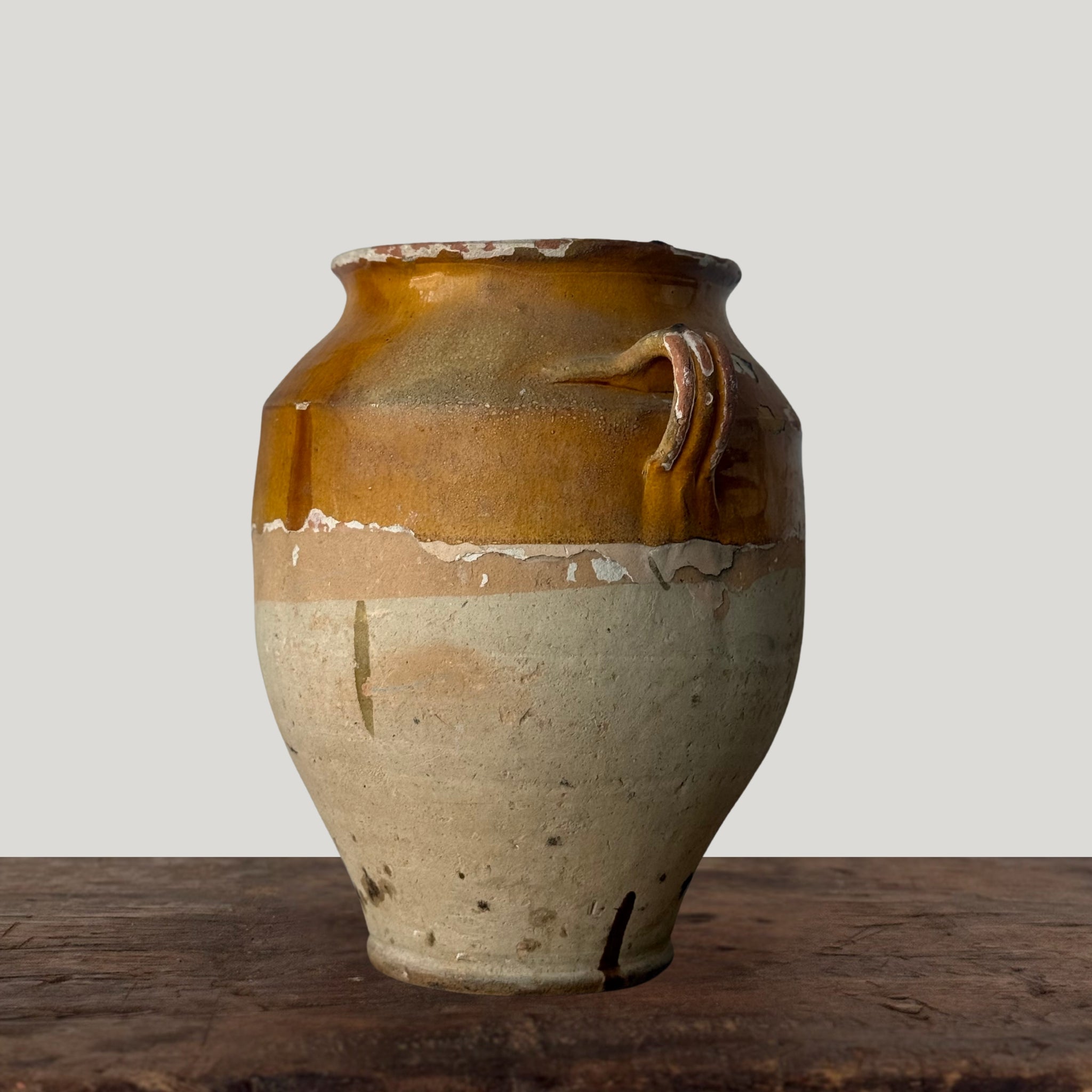 Oversized Antique Confit Pot