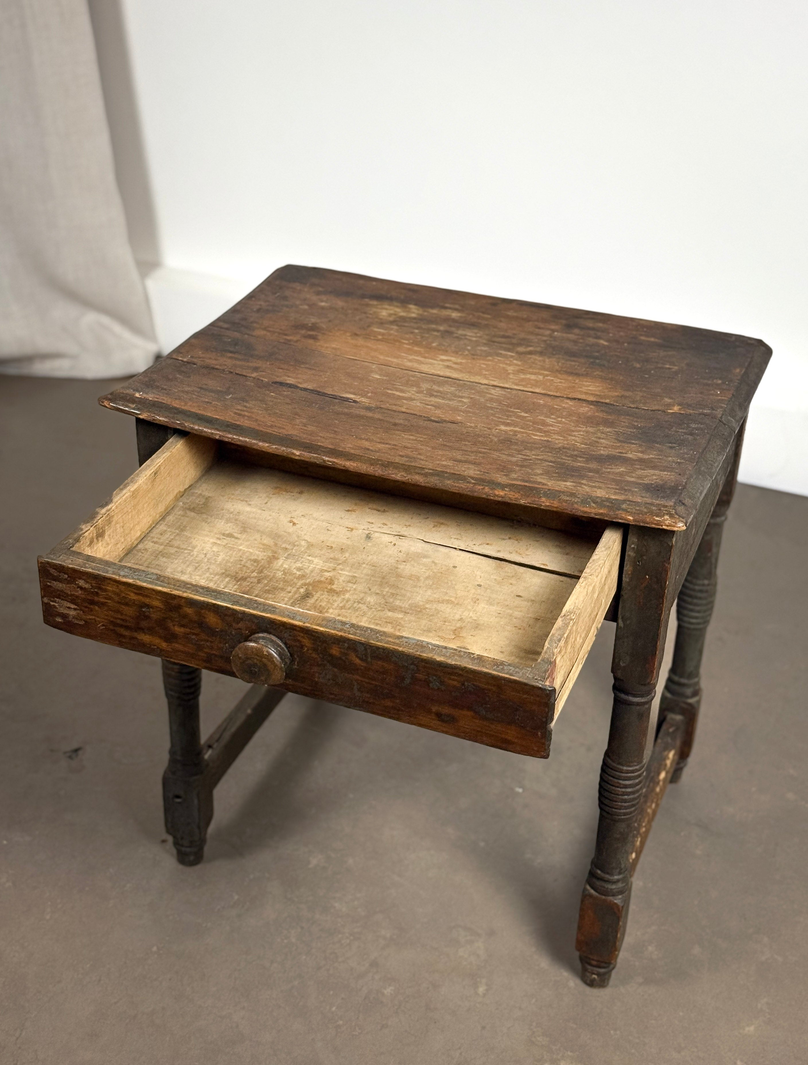 Primitive Small Side Table