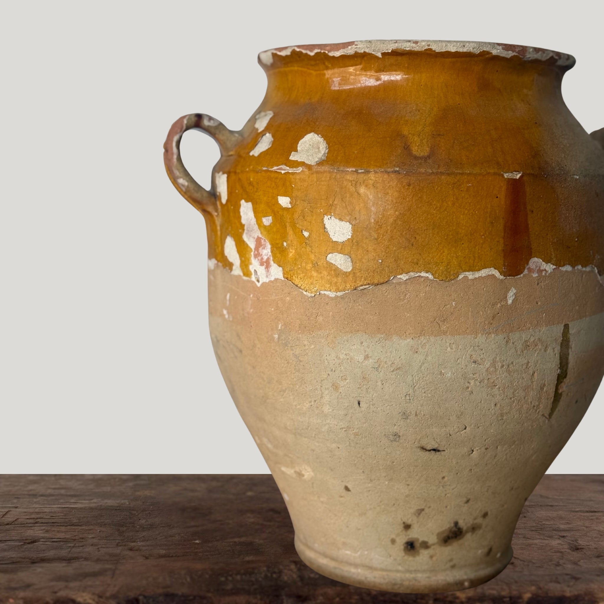 Oversized Antique Confit Pot
