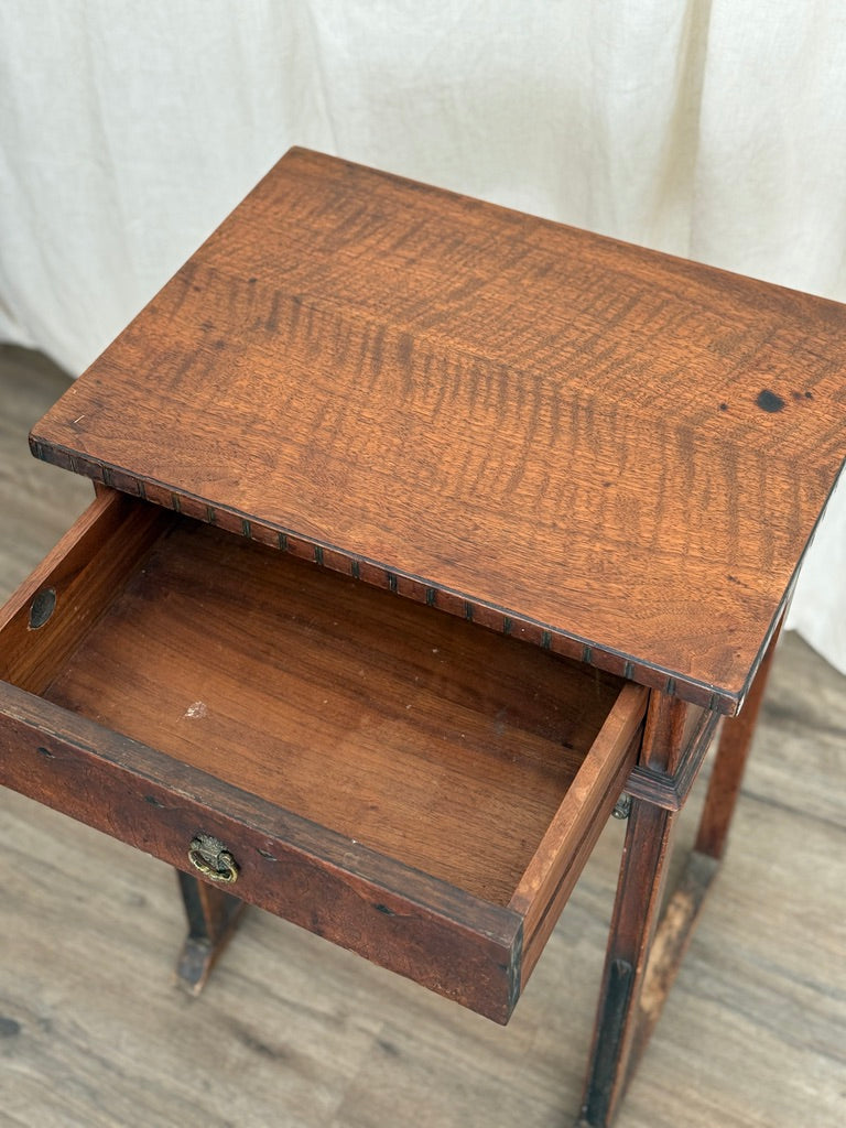 Renaissance Revival Style Antique Side Table/Nightstand