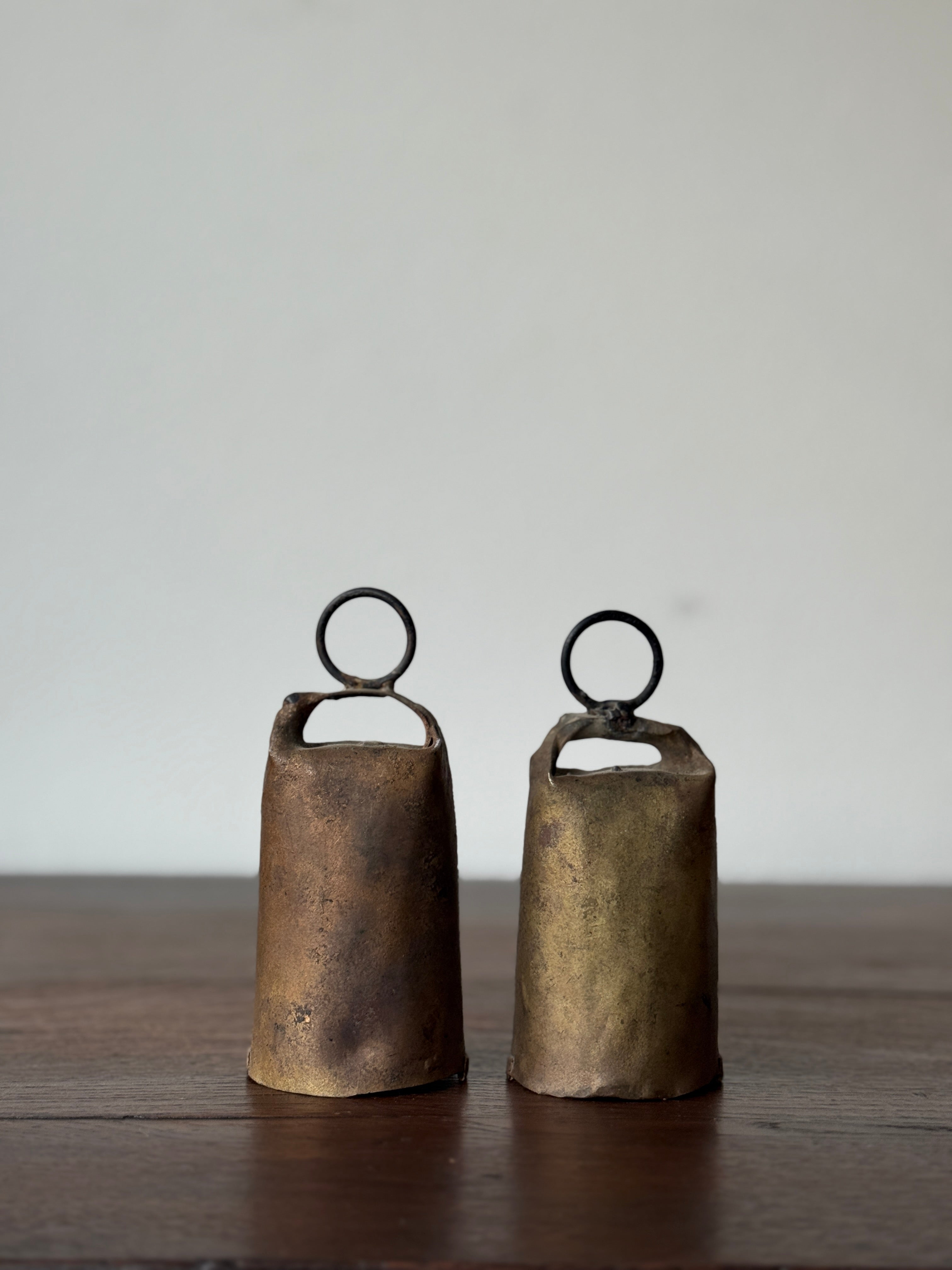 Antique Hand Forged Bells (set)