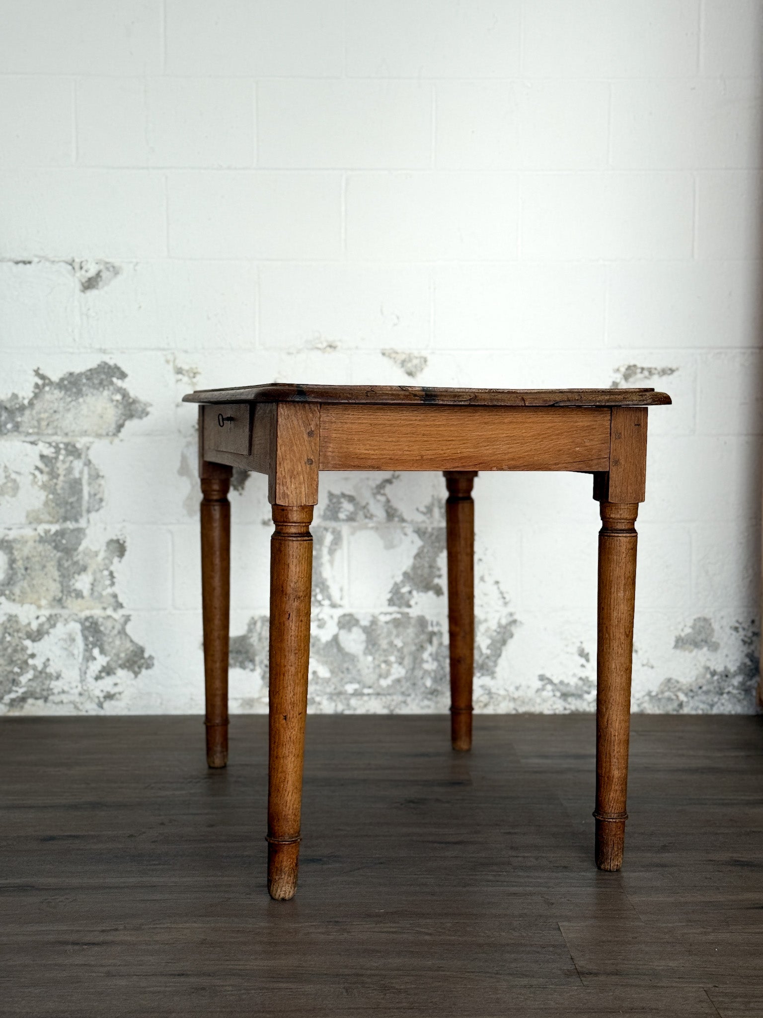 Antique French Chestnut Table/Desk