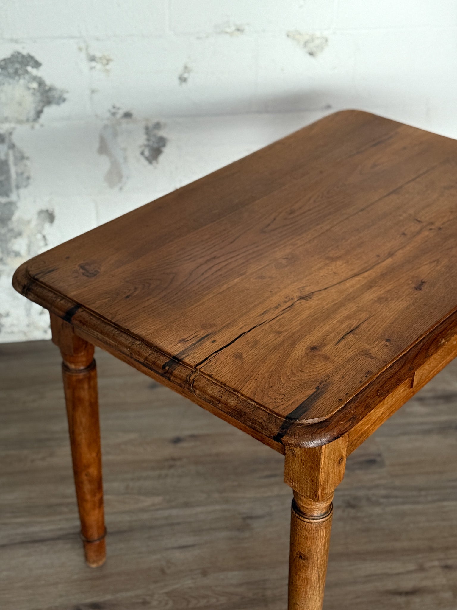 Antique French Chestnut Table/Desk