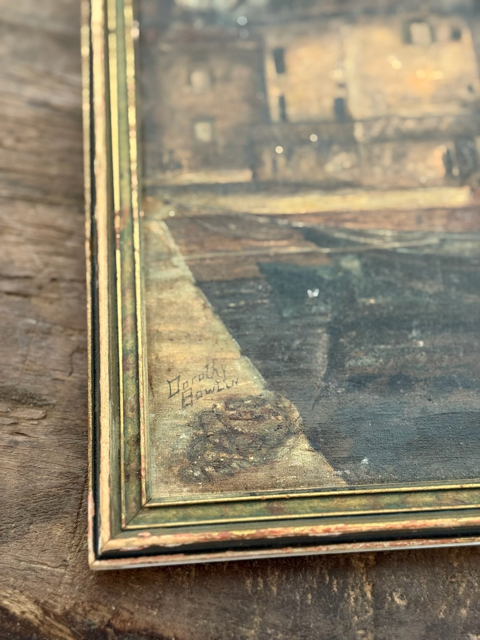 Antique Moody Original Painting