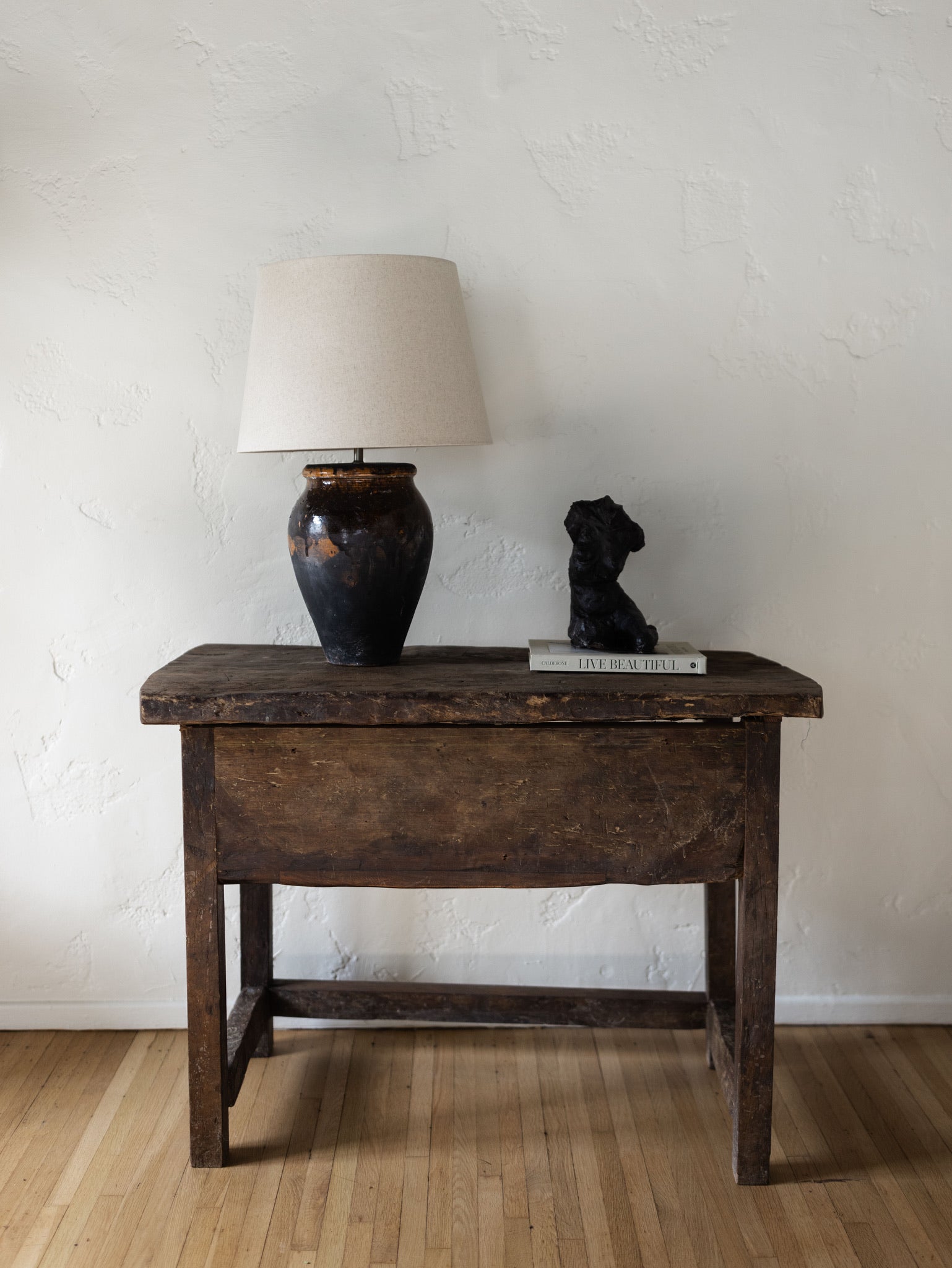 Vintage Pot Lamp Base