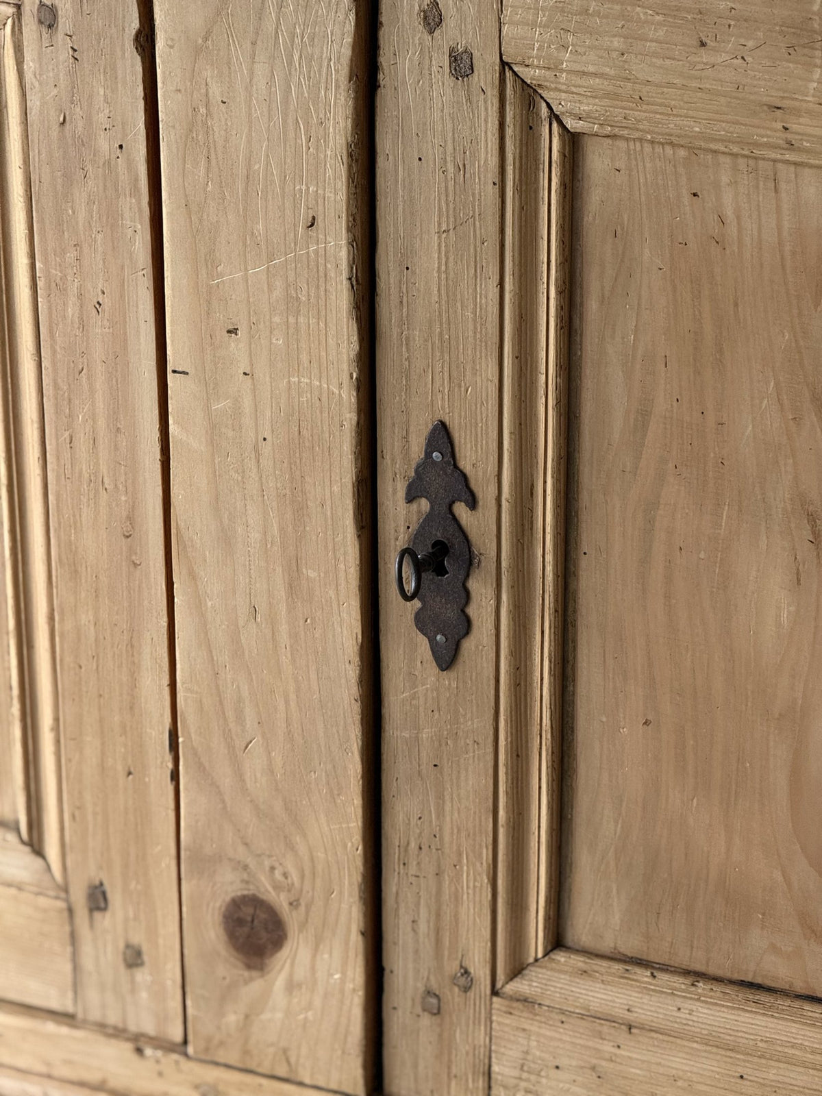Antique Irish Pine Buffet