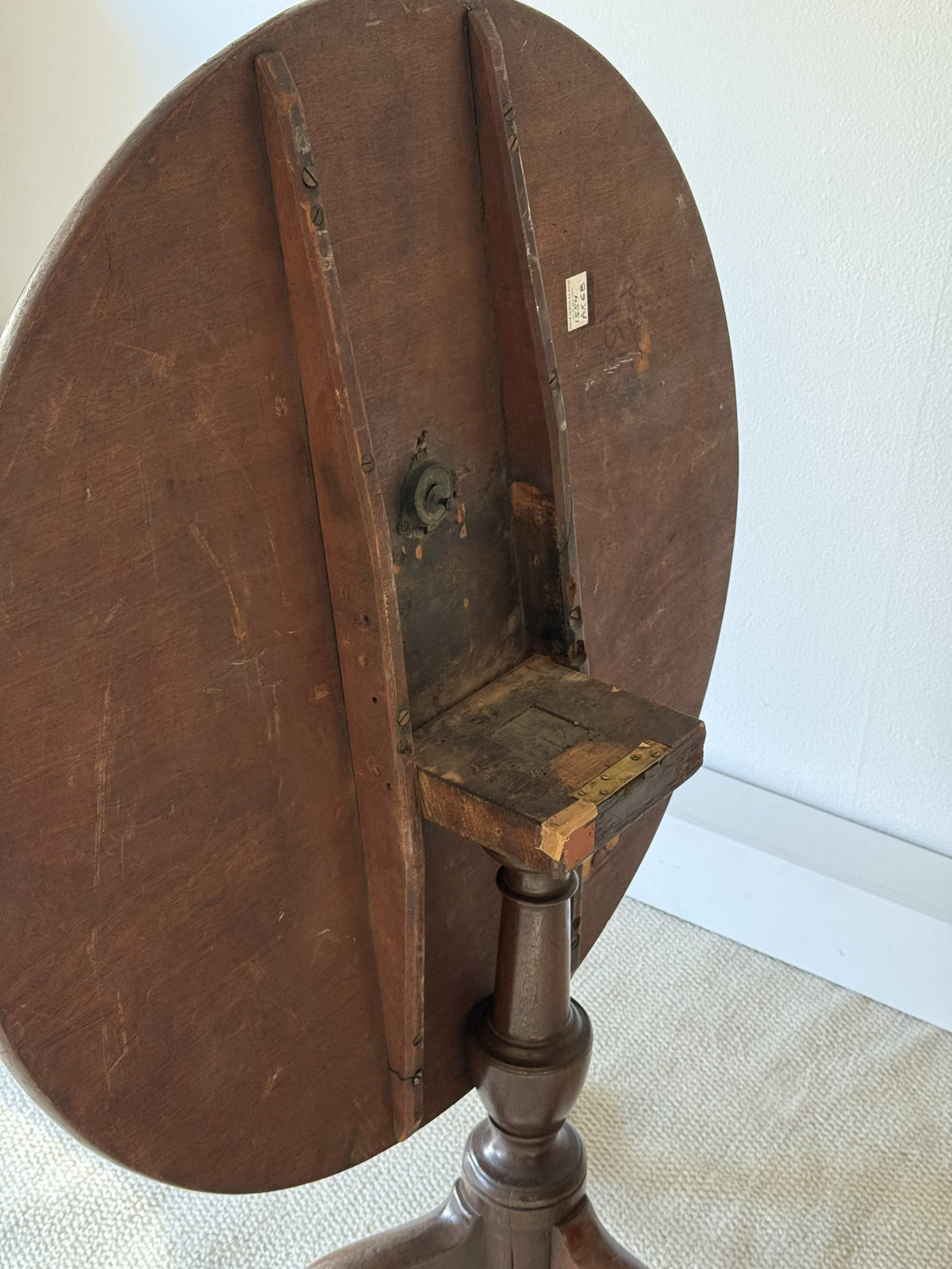 Antique Tilt-Top Dining or Occasional Table