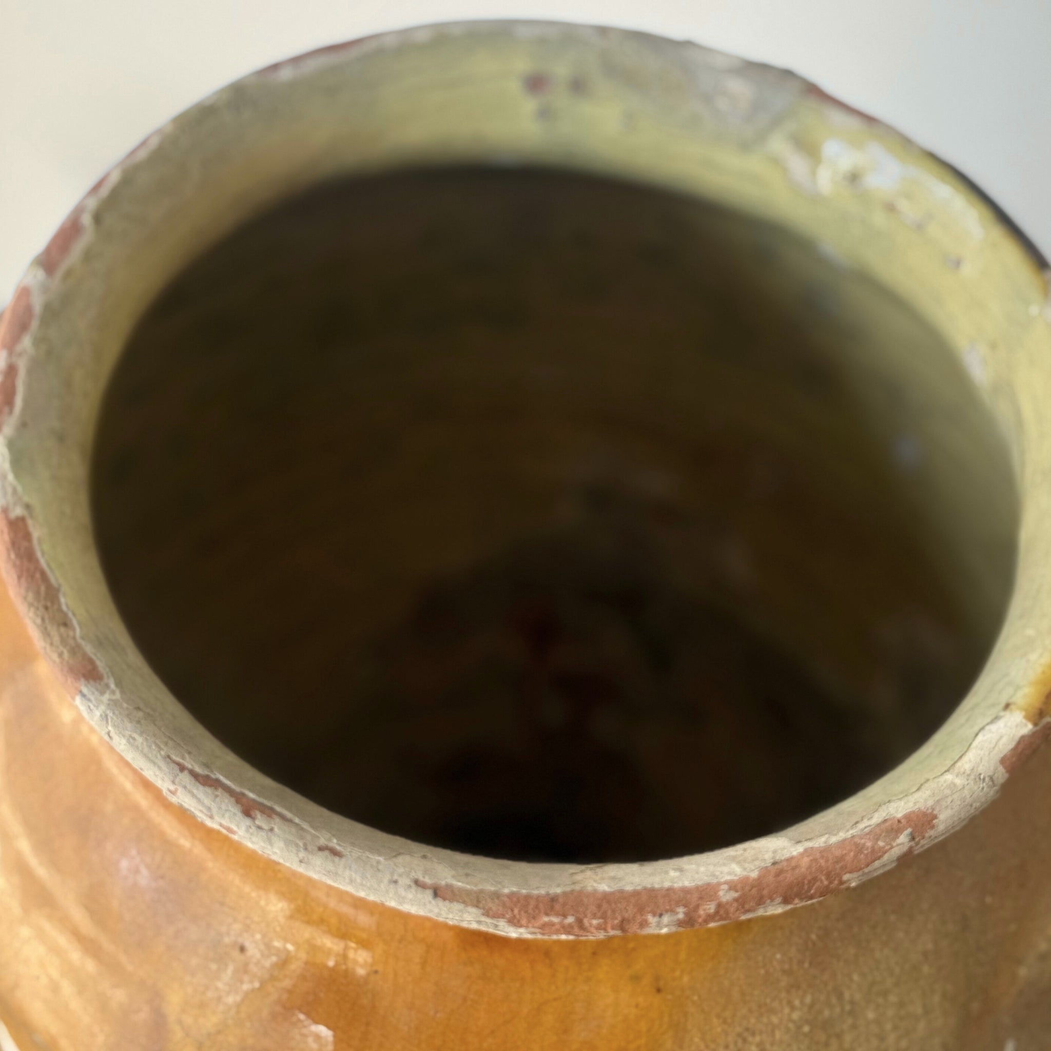 Oversized Antique Confit Pot