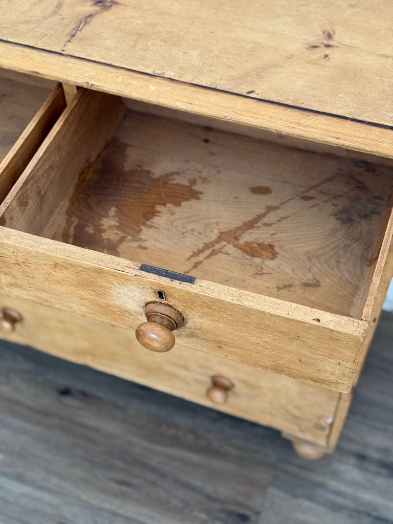 Antique European Pine Dresser