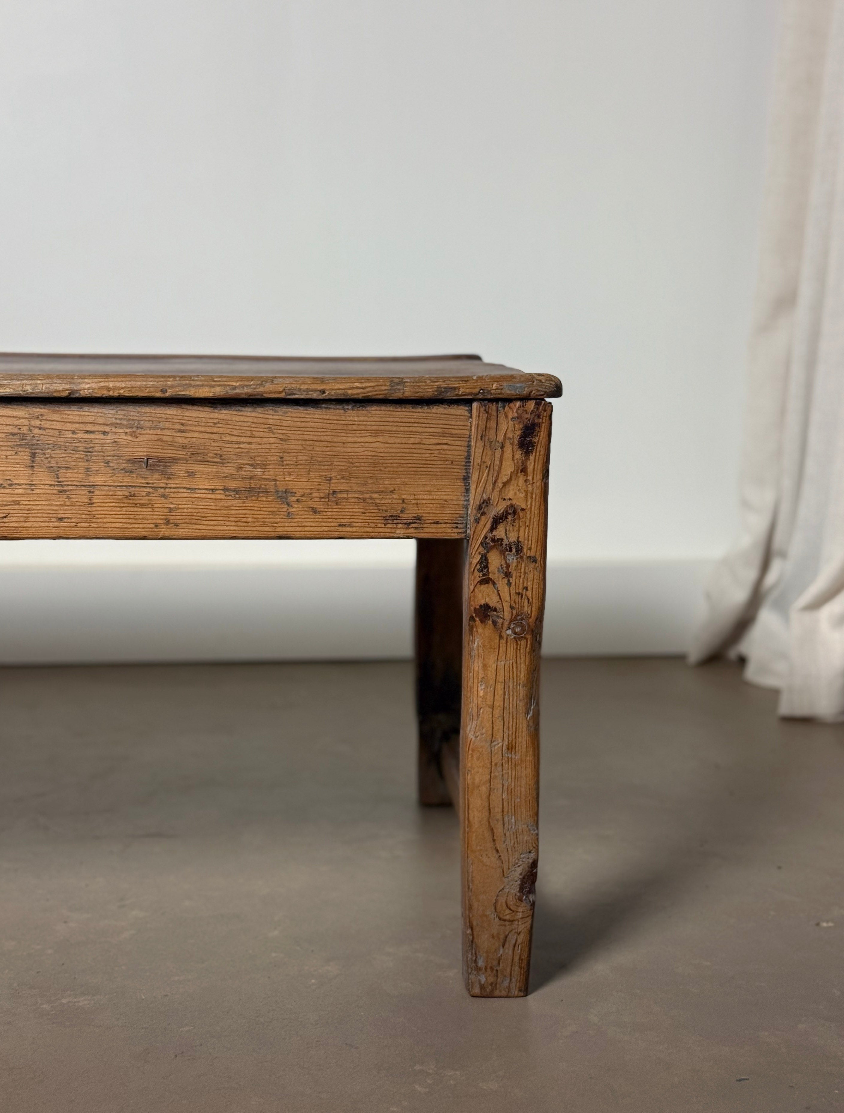 Primitive European Coffee Table
