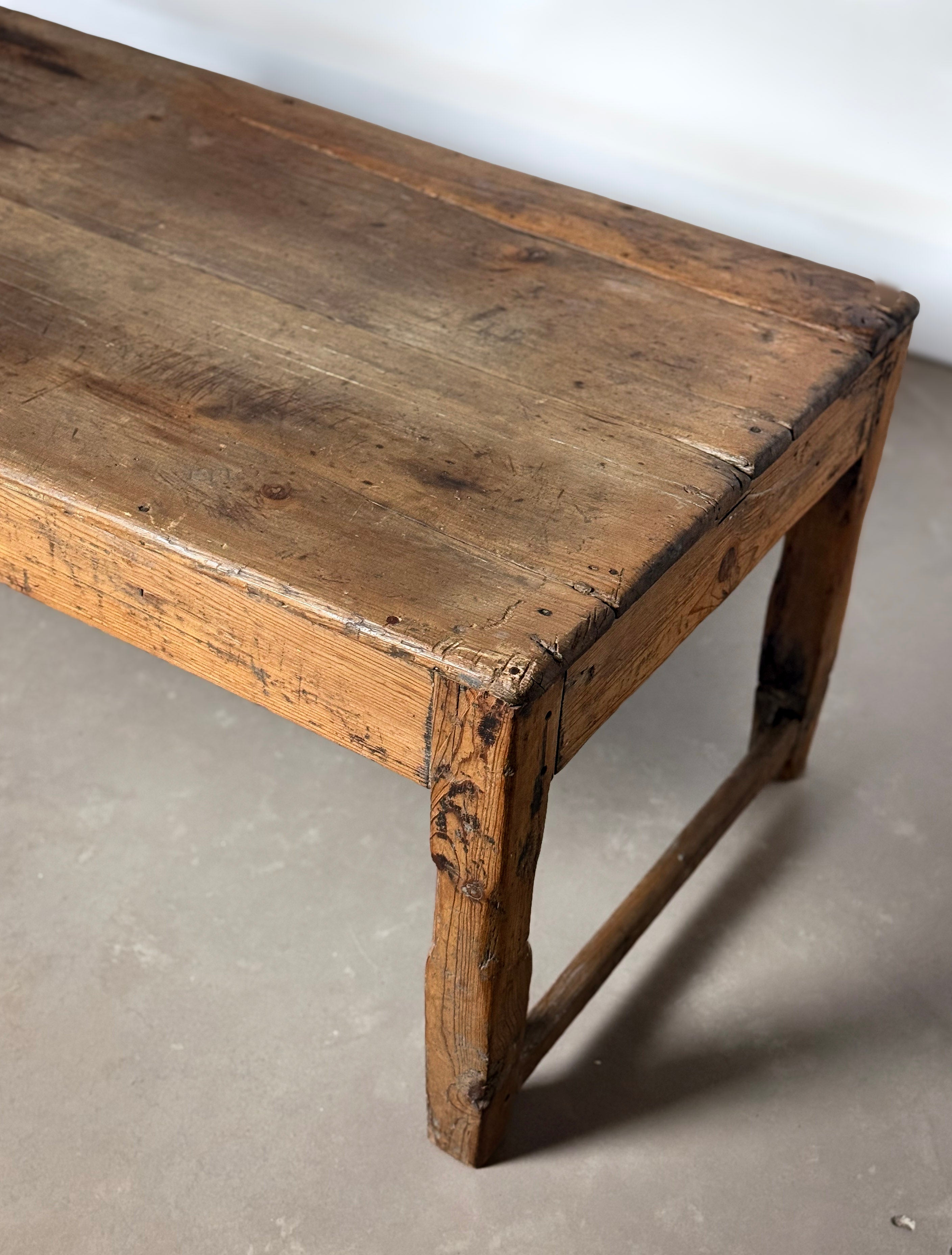 Primitive European Coffee Table