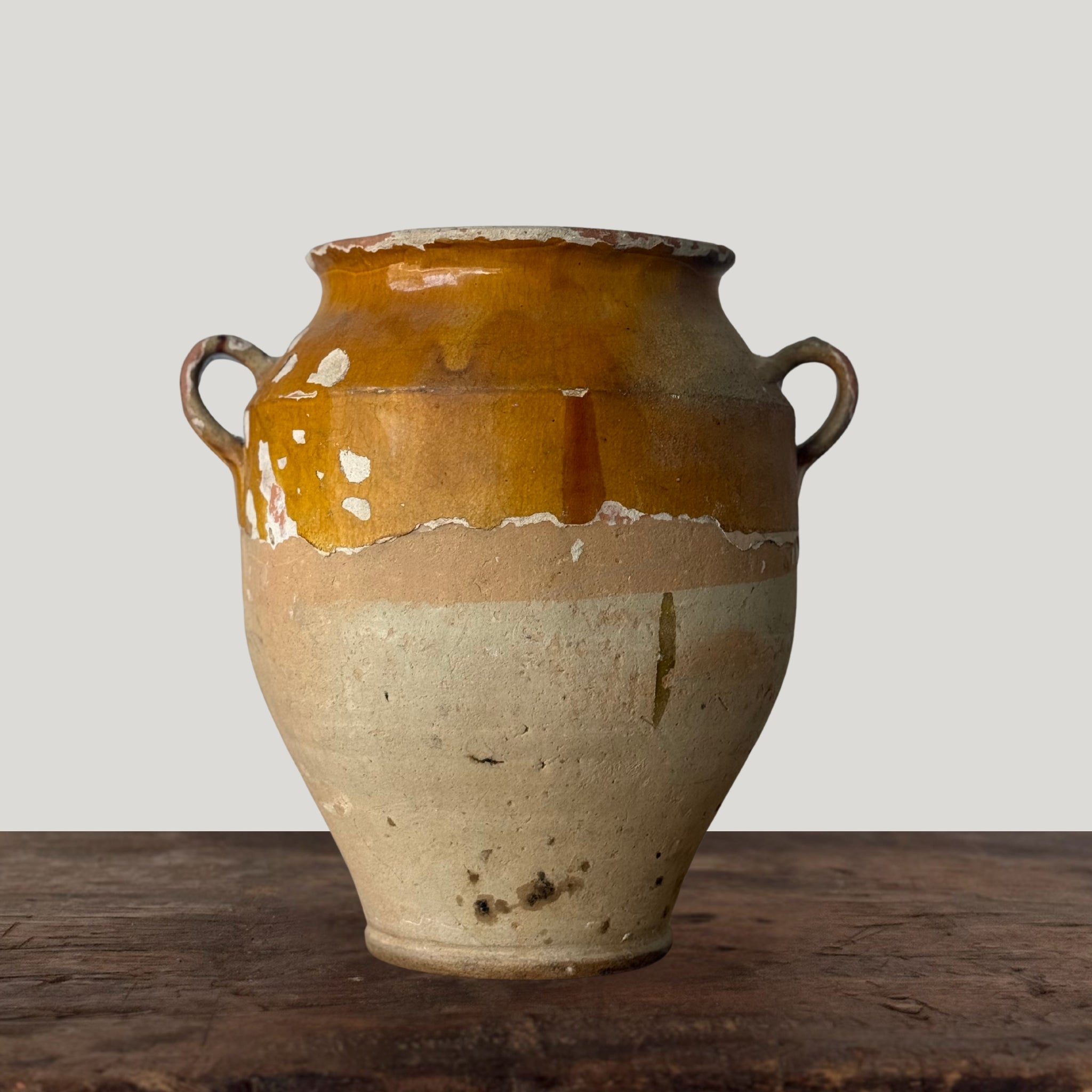 Oversized Antique Confit Pot