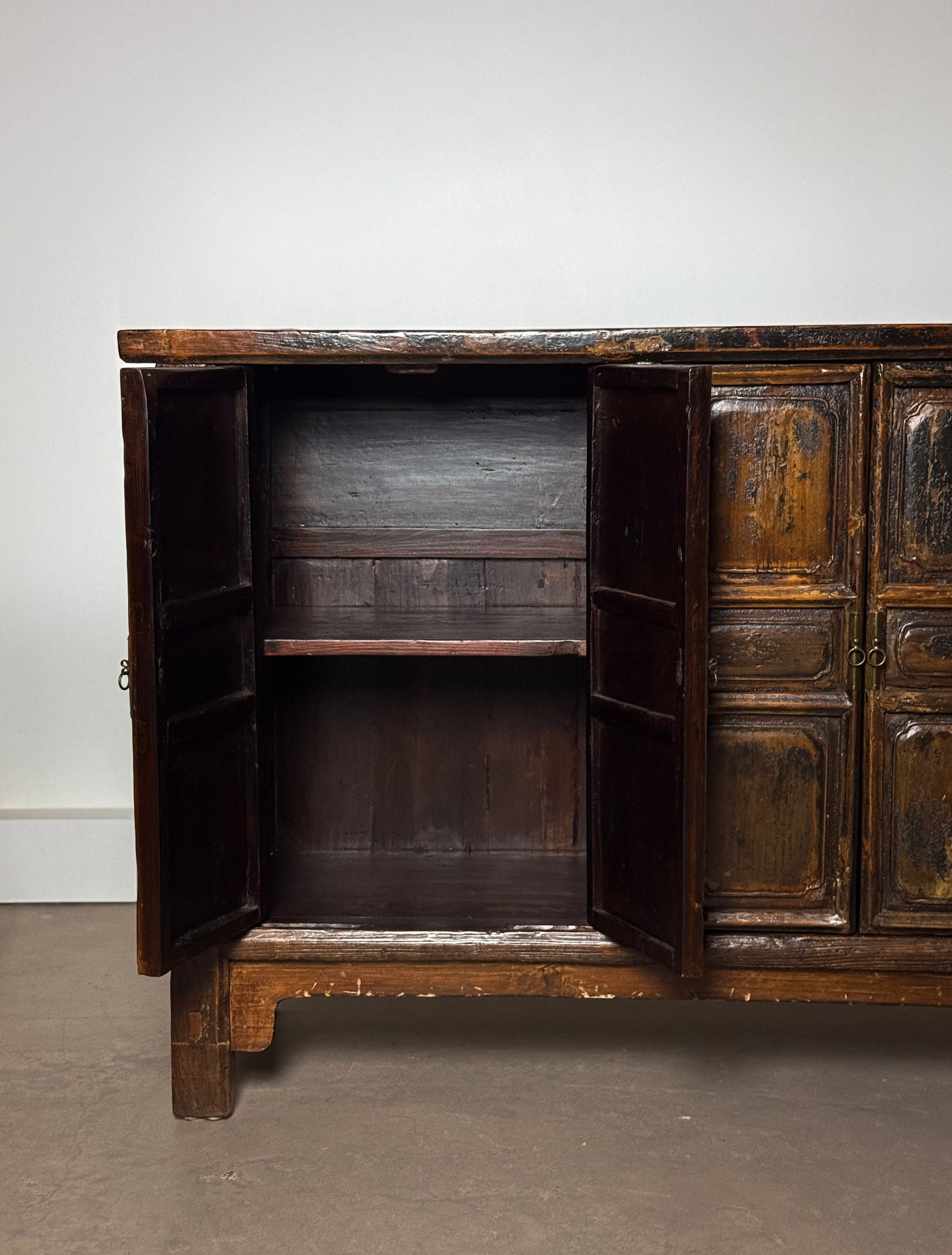 Chinese Elm Console