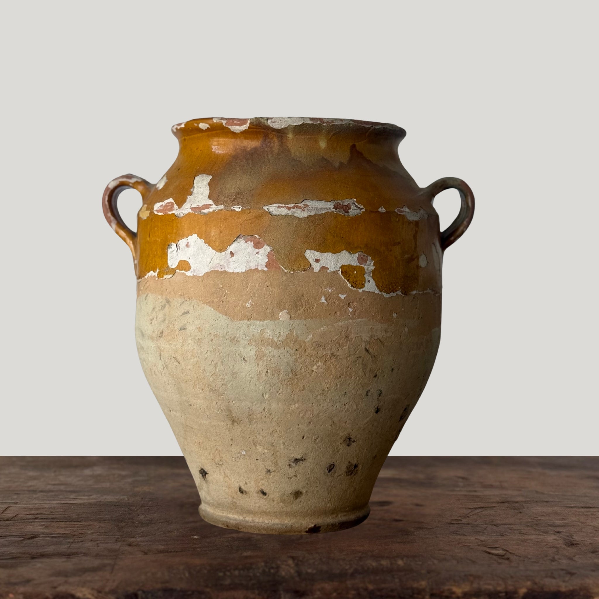 Oversized Antique Confit Pot