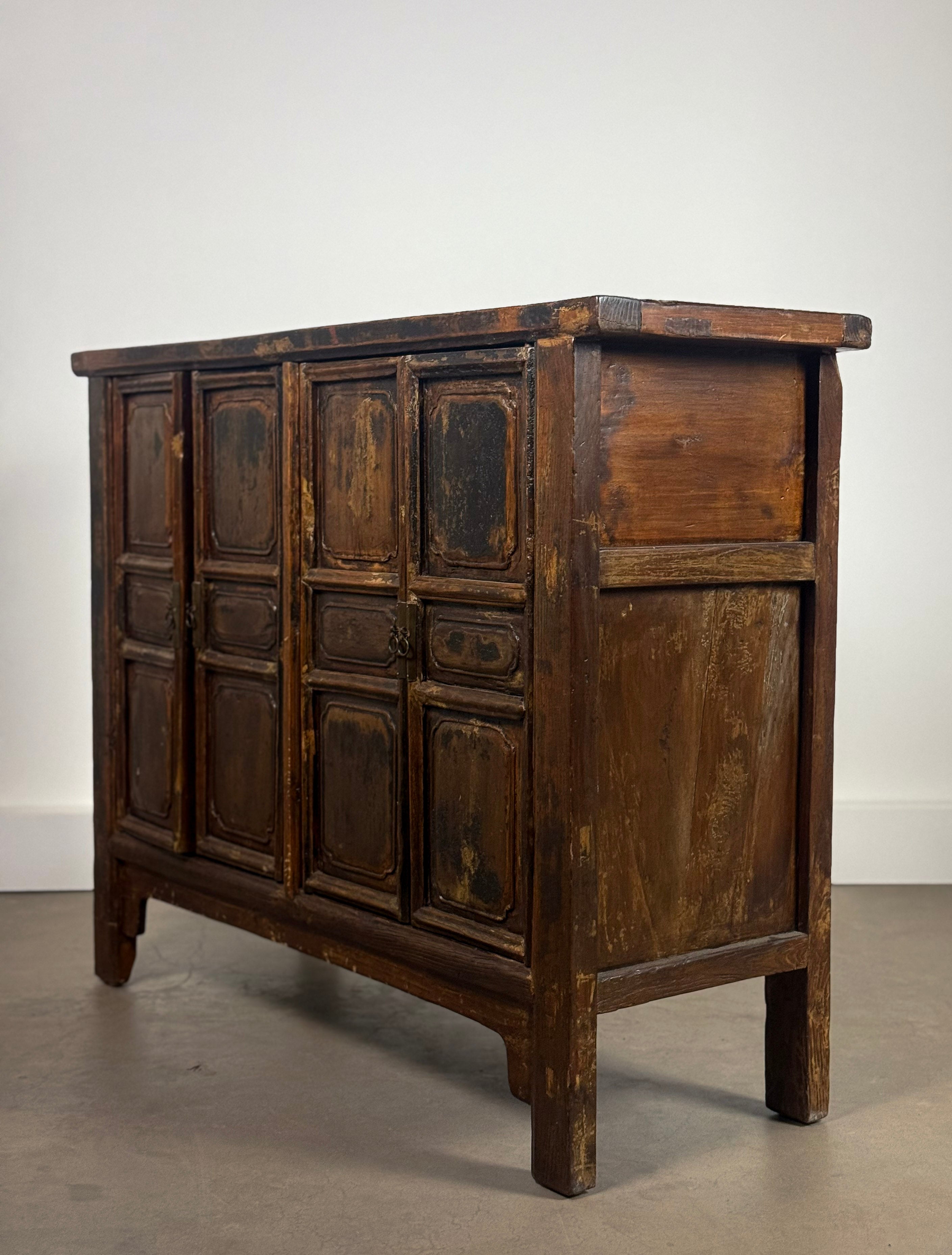 Chinese Elm Console