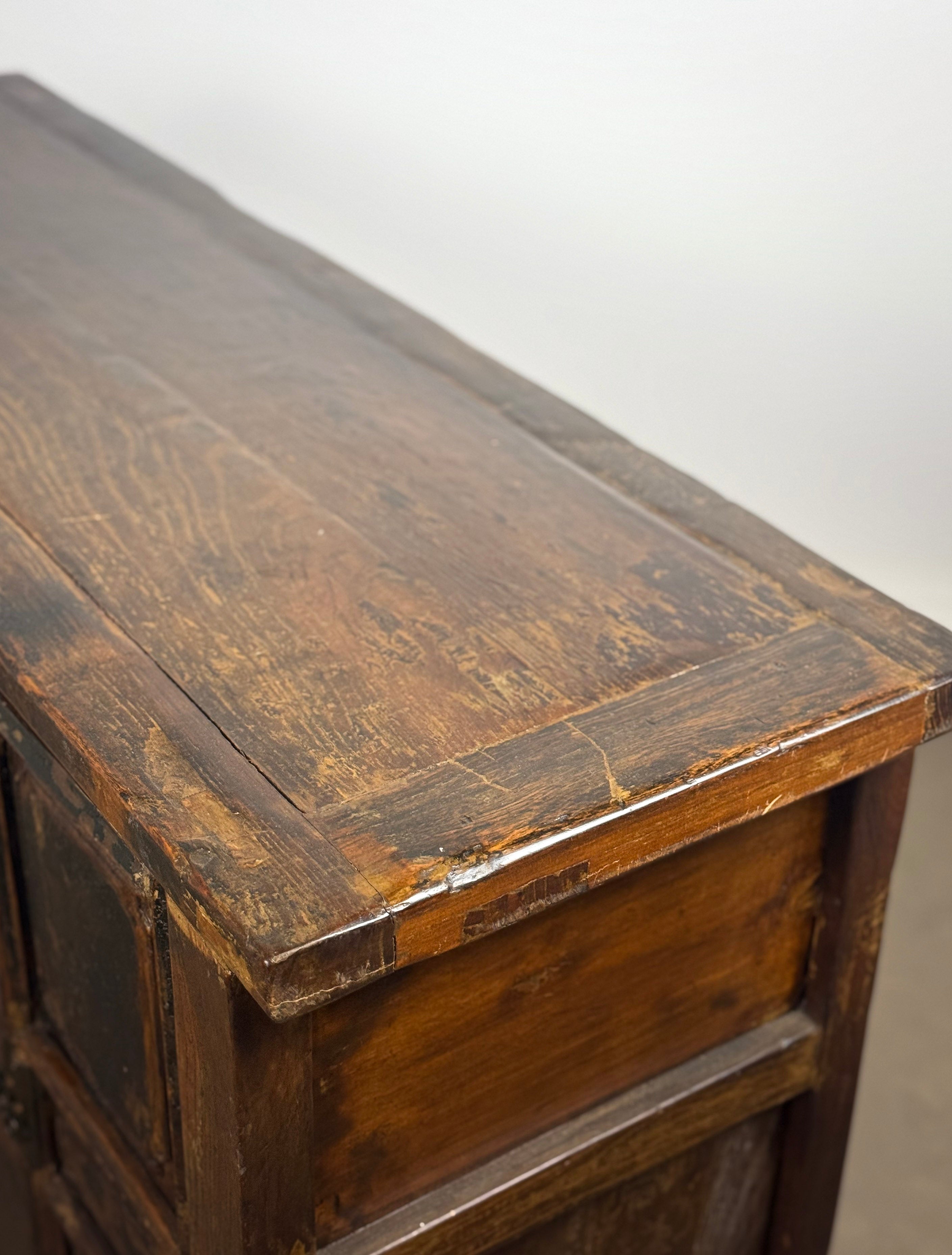 Chinese Elm Console