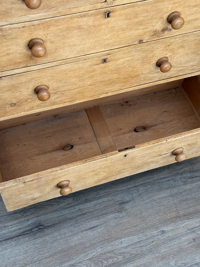Antique European Pine Dresser