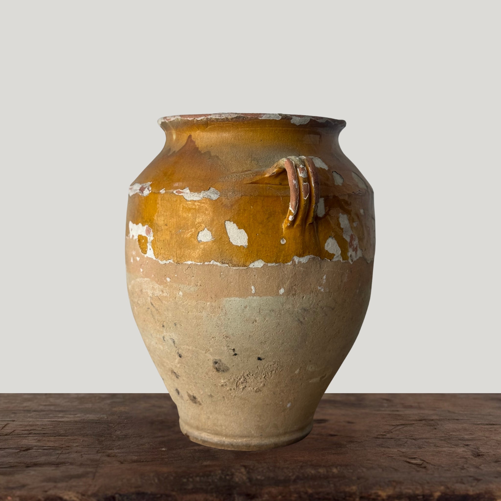 Oversized Antique Confit Pot