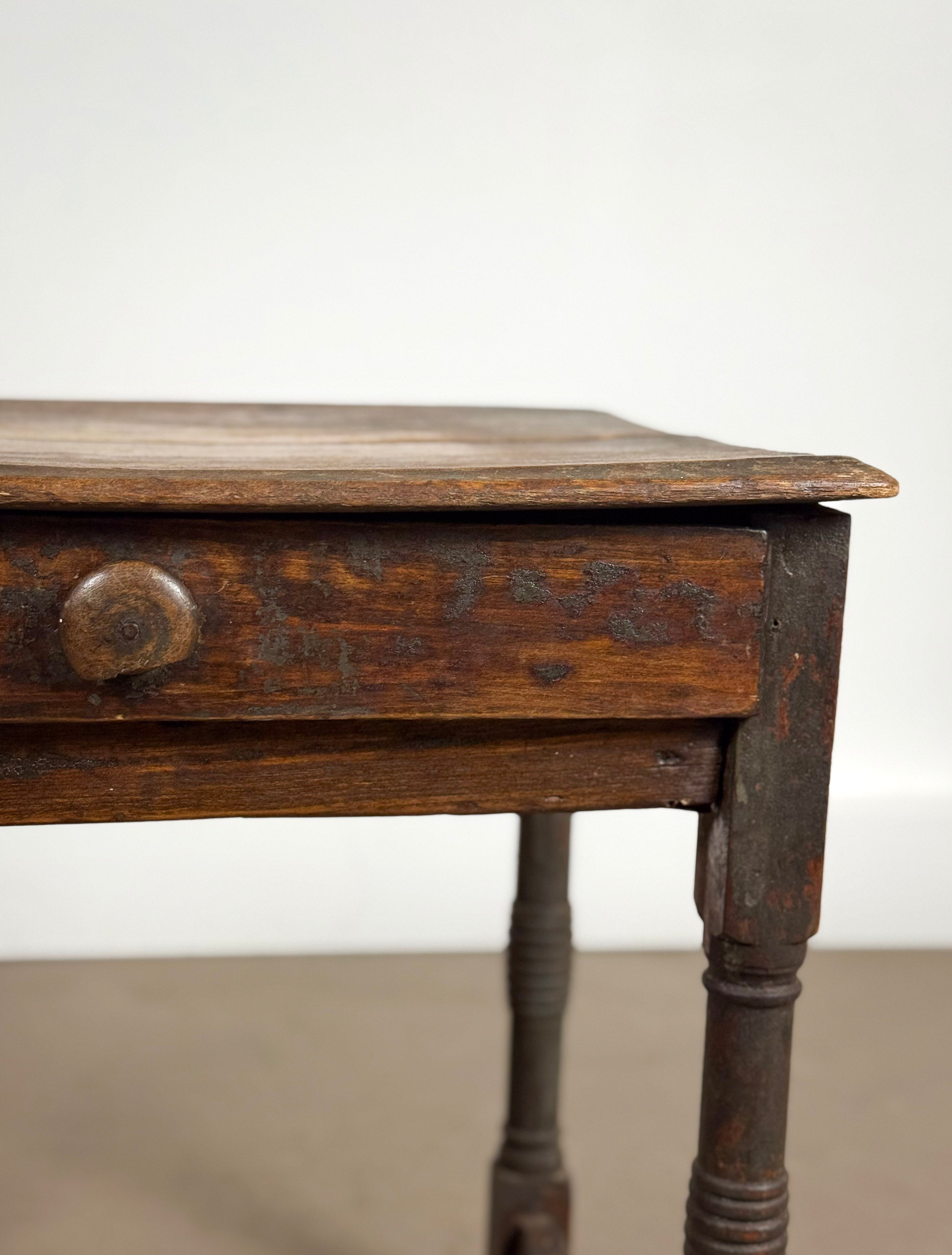 Primitive Small Side Table