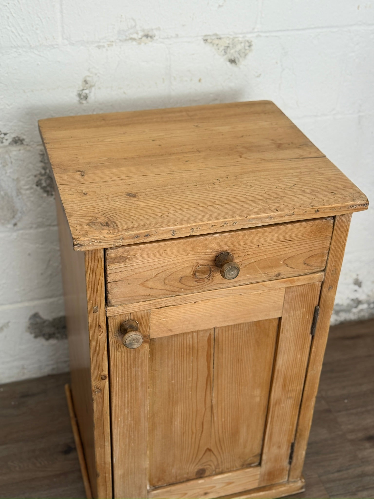 Antique European Pine Cabinet
