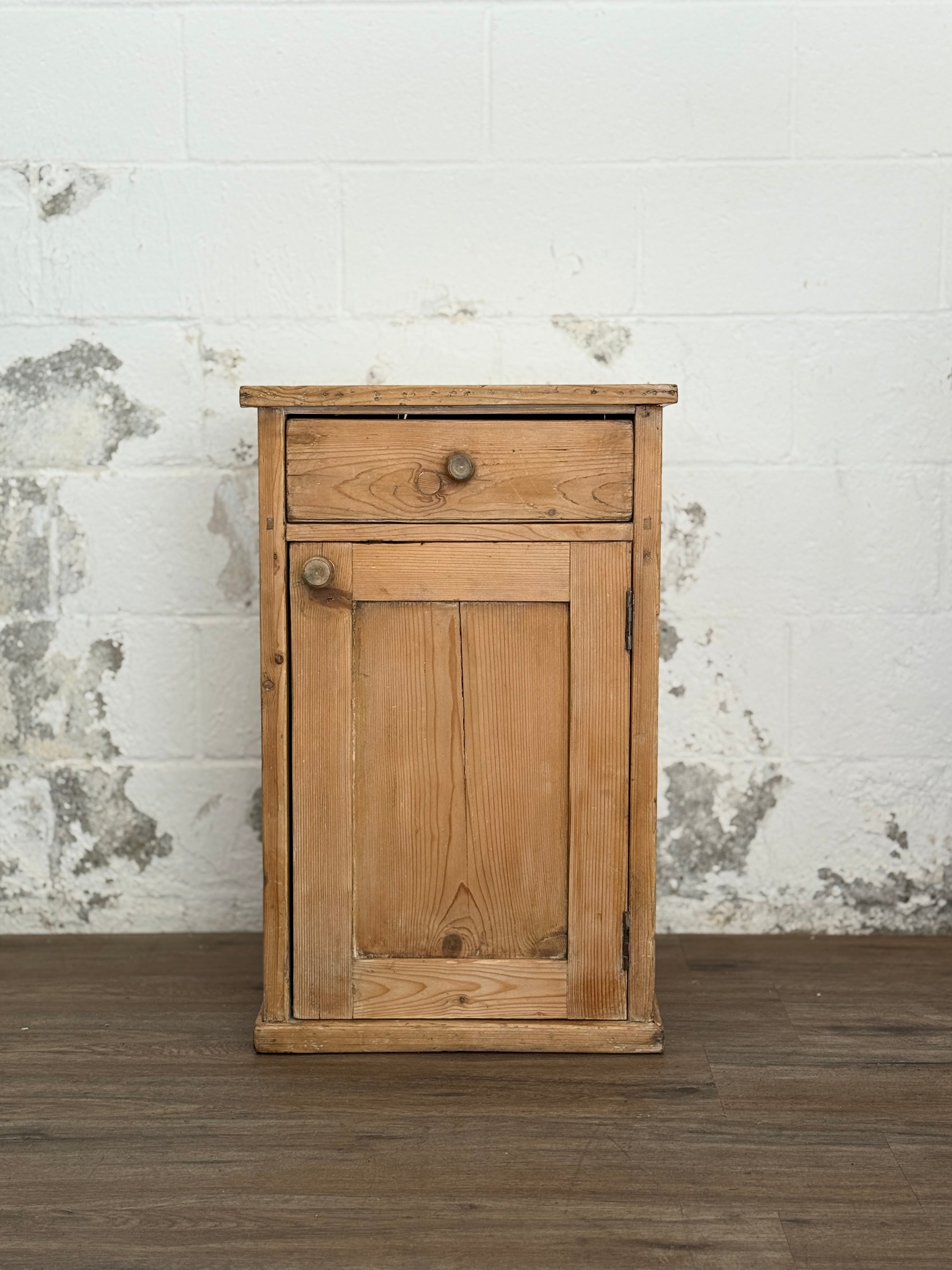 Antique European Pine Cabinet