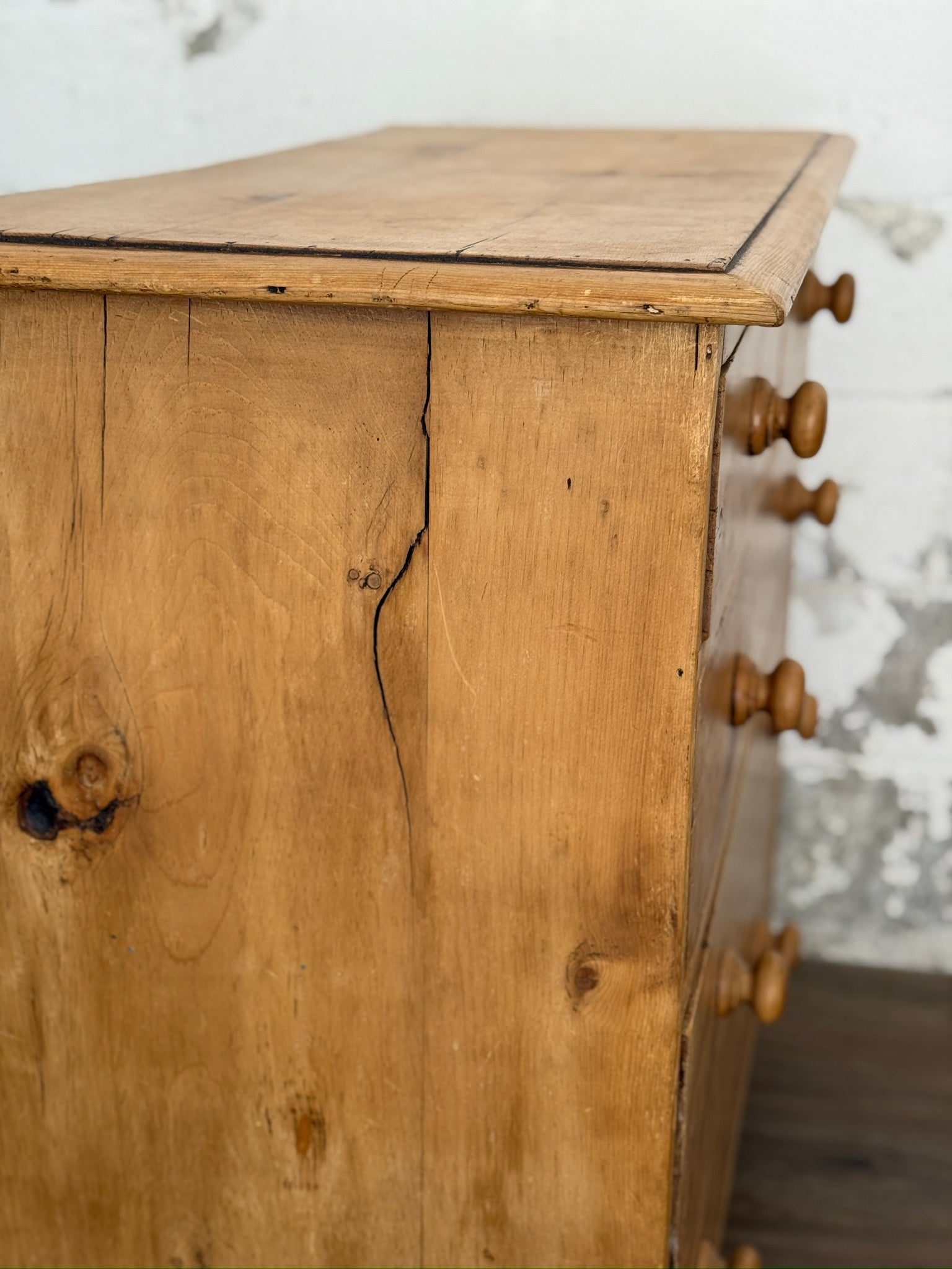 Antique European Pine Dresser