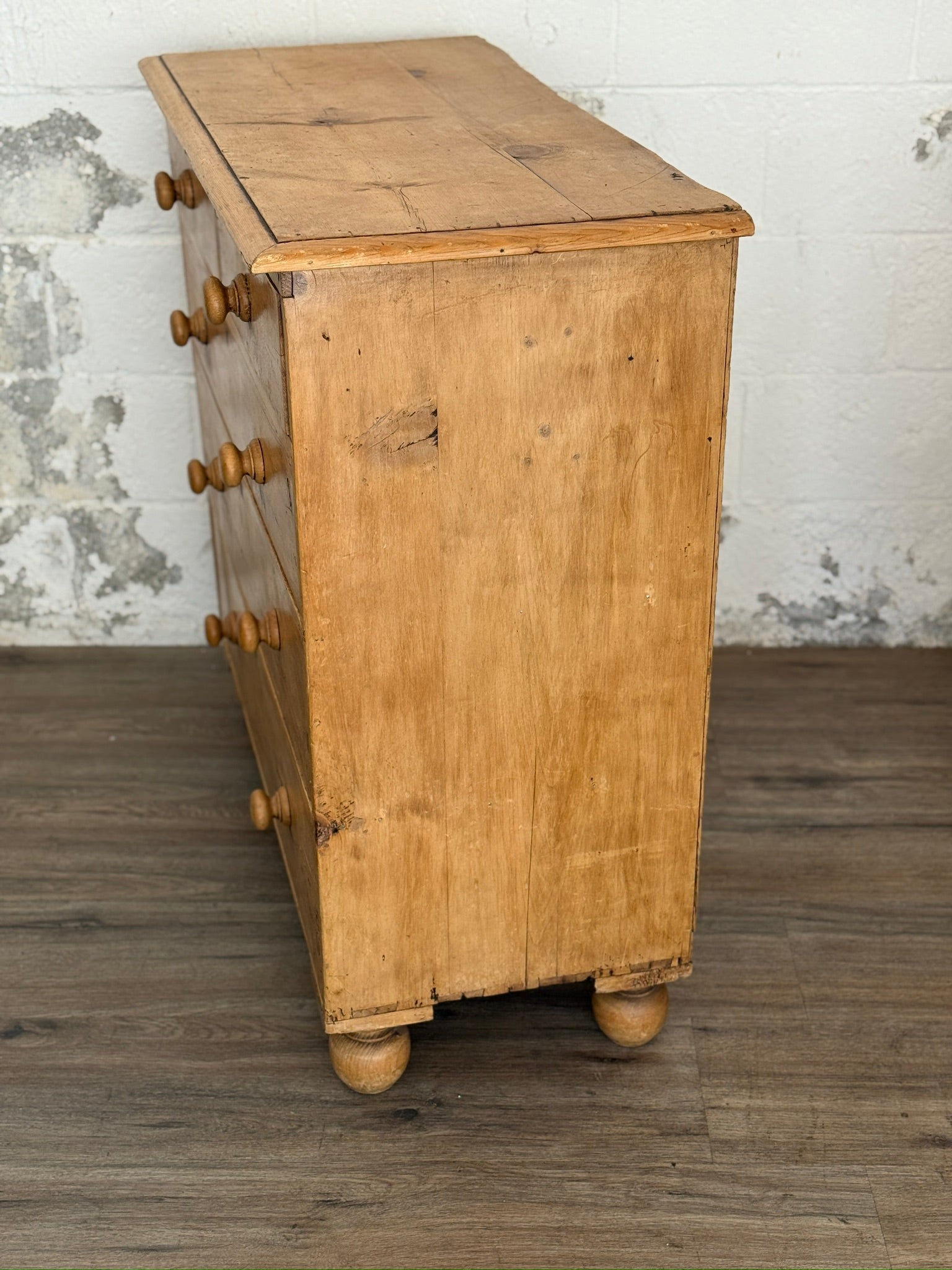 Antique European Pine Dresser