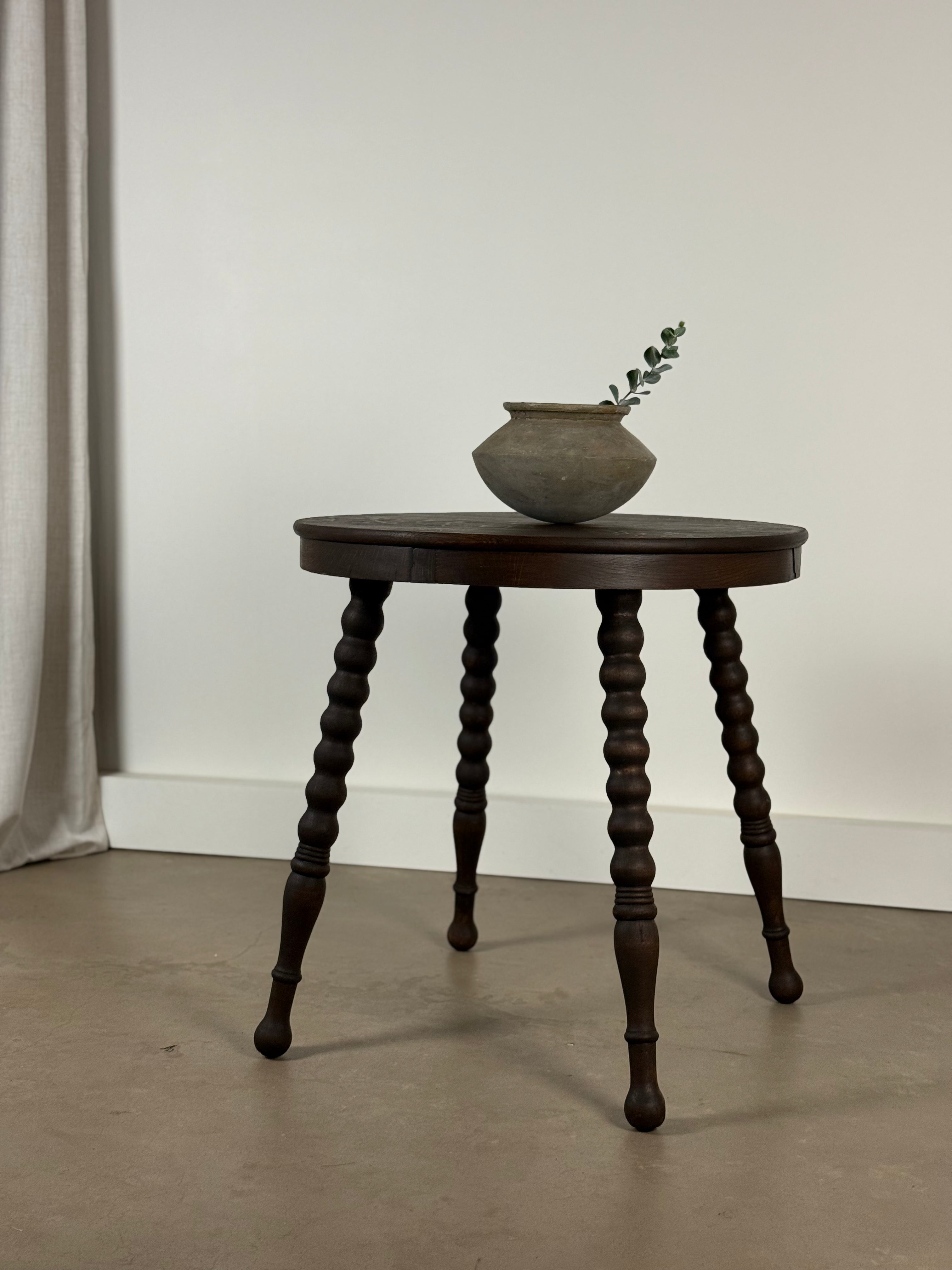 Antique Bobbin Occasional Table