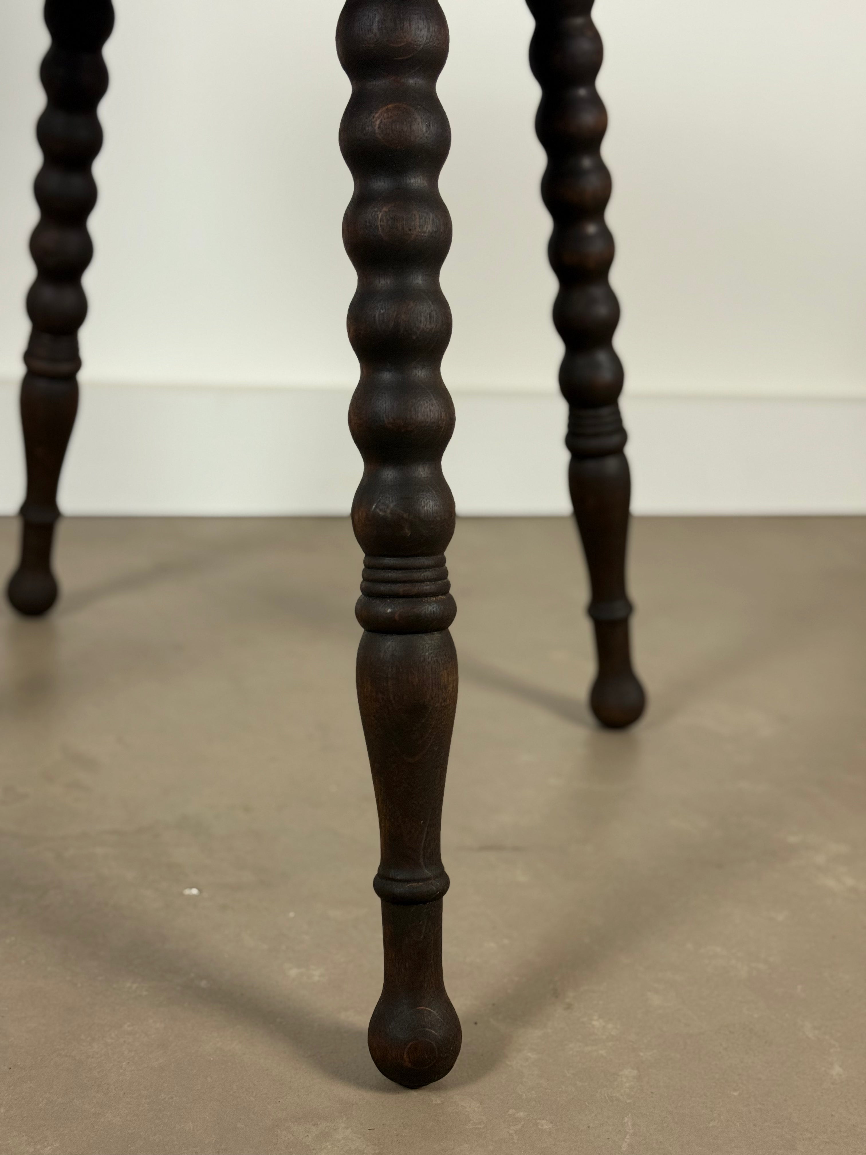Antique Bobbin Occasional Table