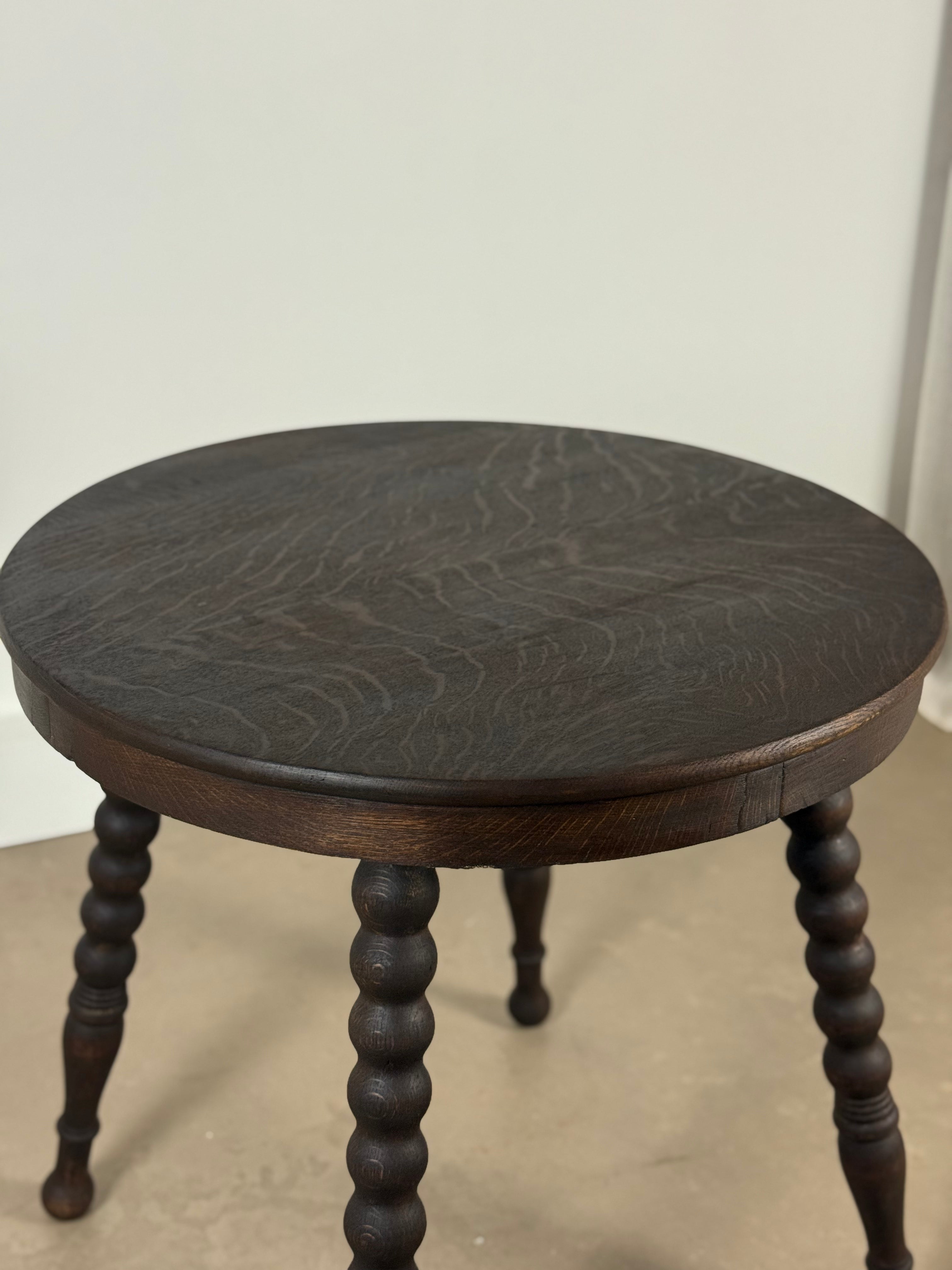 Antique Bobbin Occasional Table