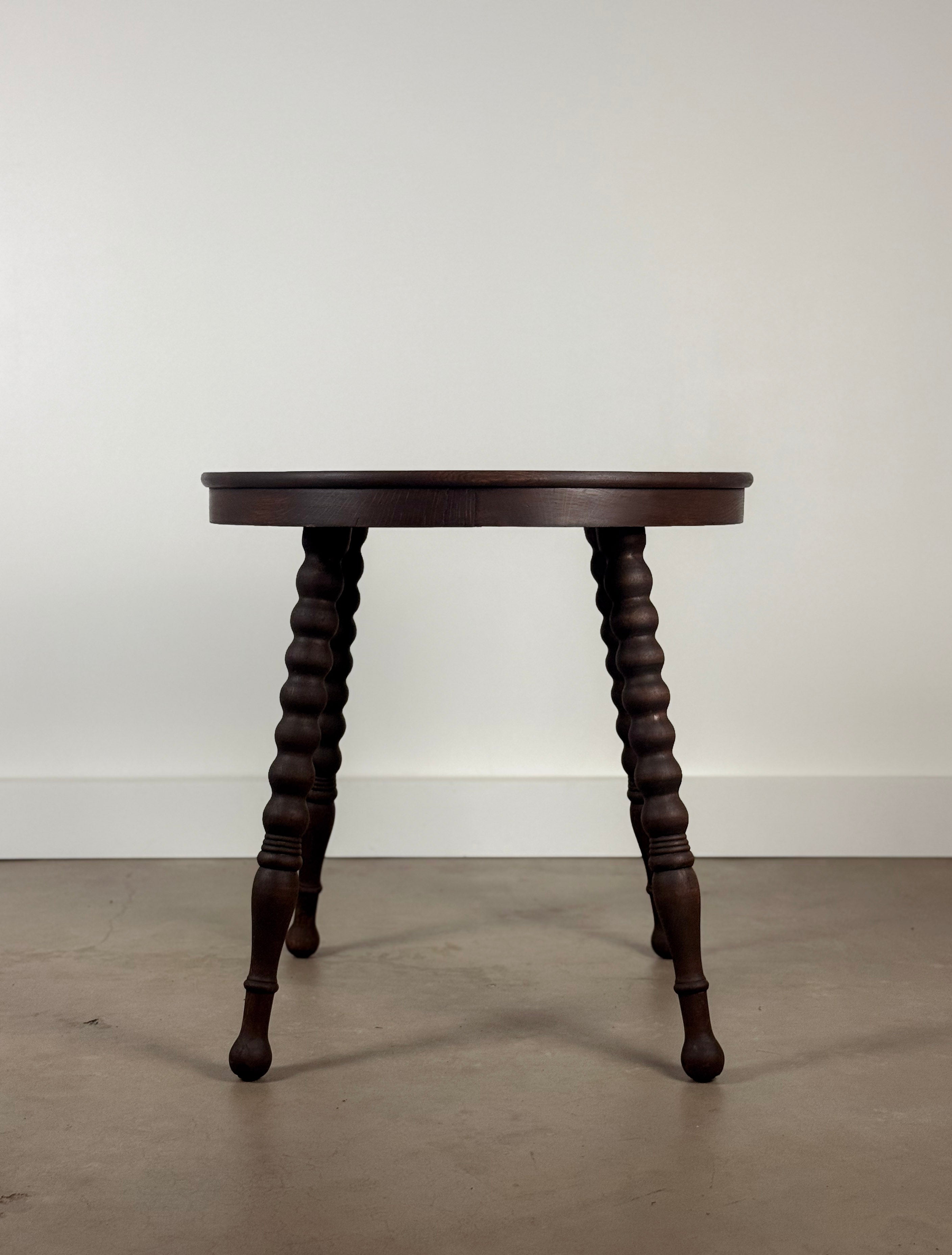 Antique Bobbin Occasional Table