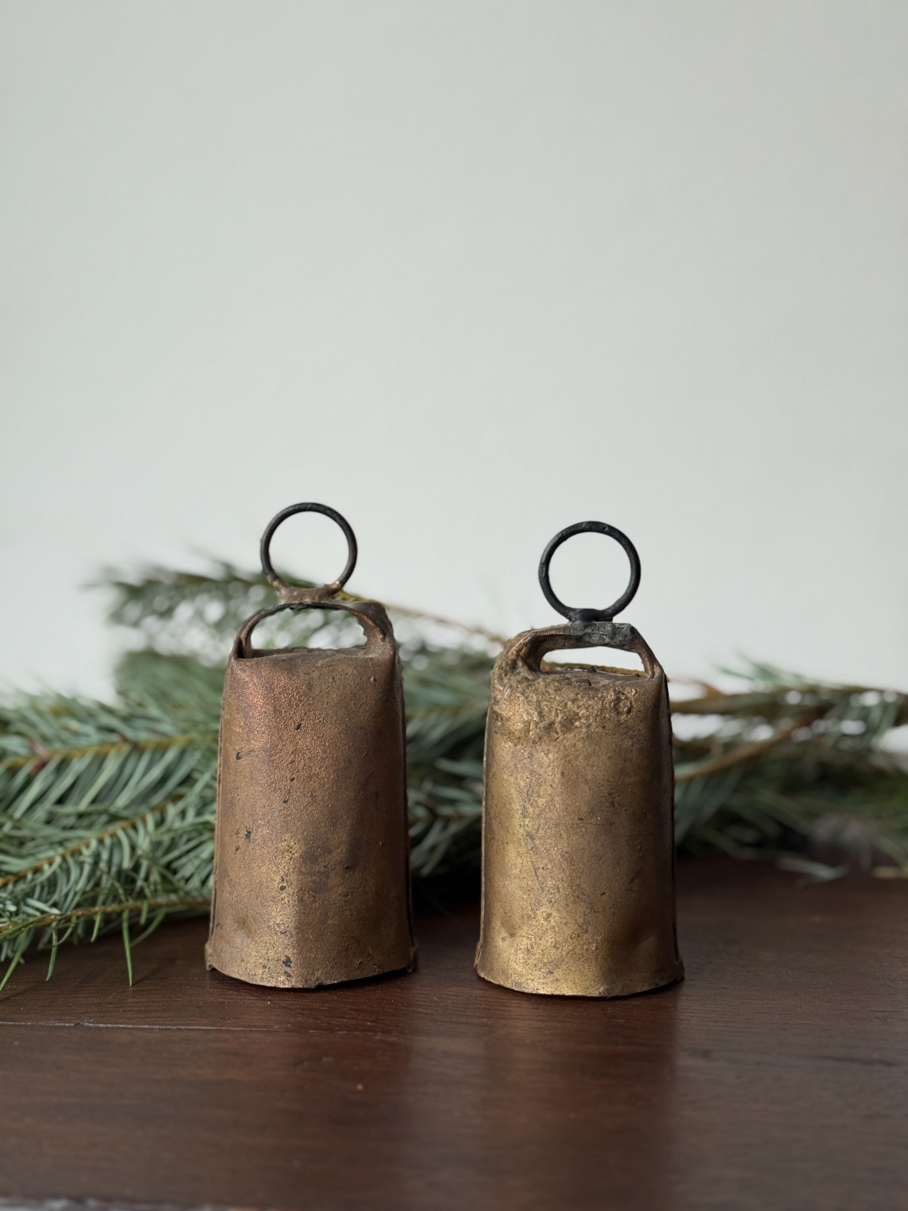 Antique Hand Forged Bells (set)