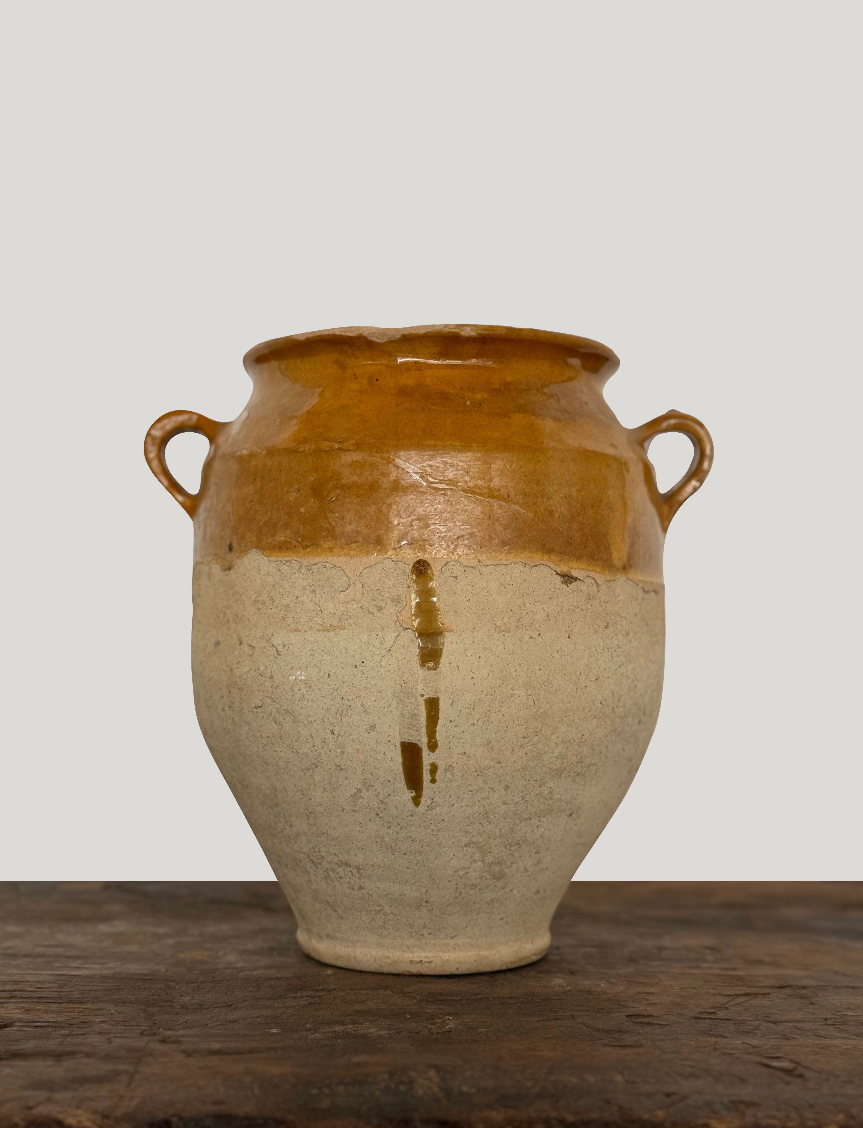 Antique French Confit Pot