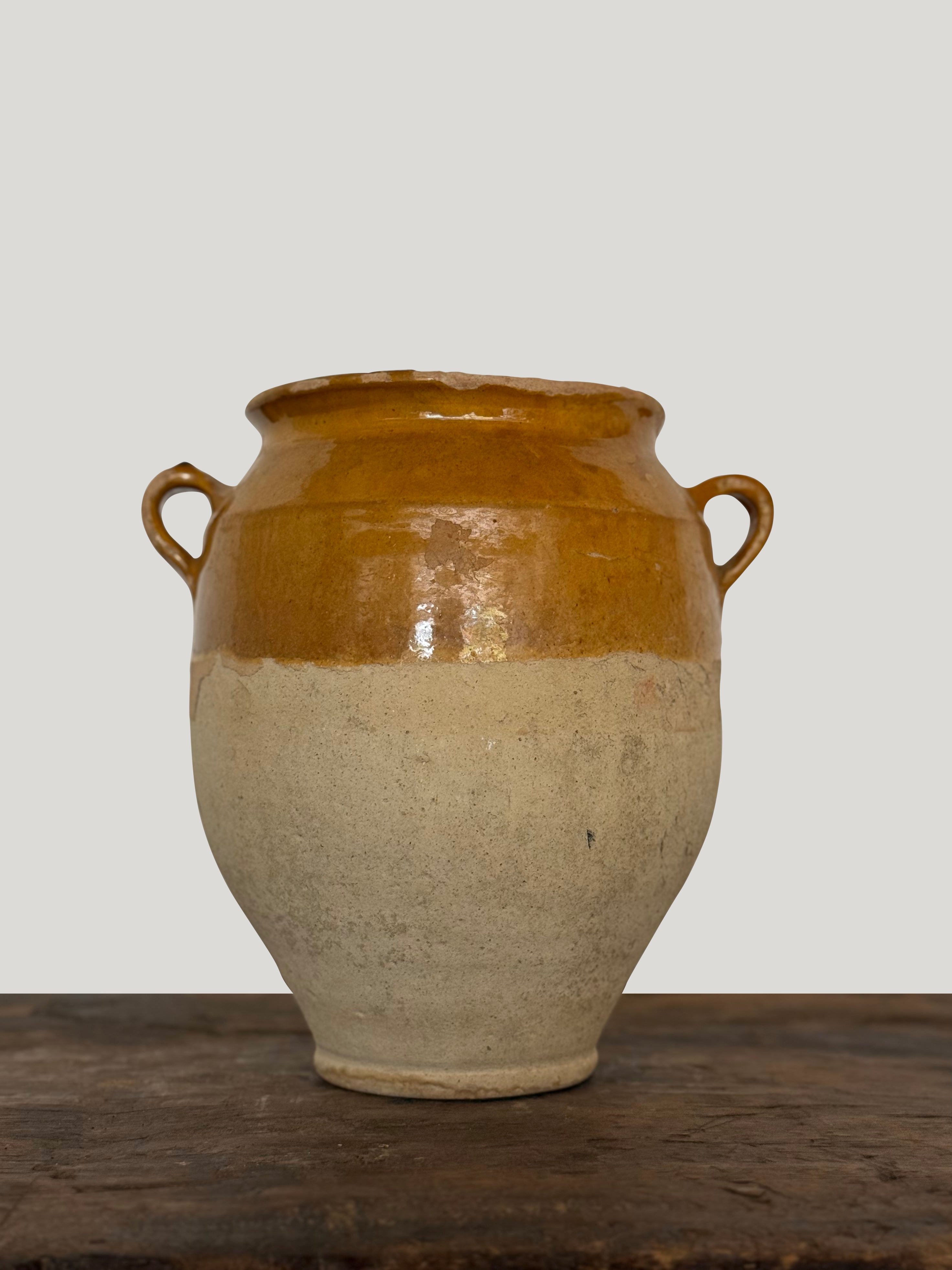 Antique French Confit Pot