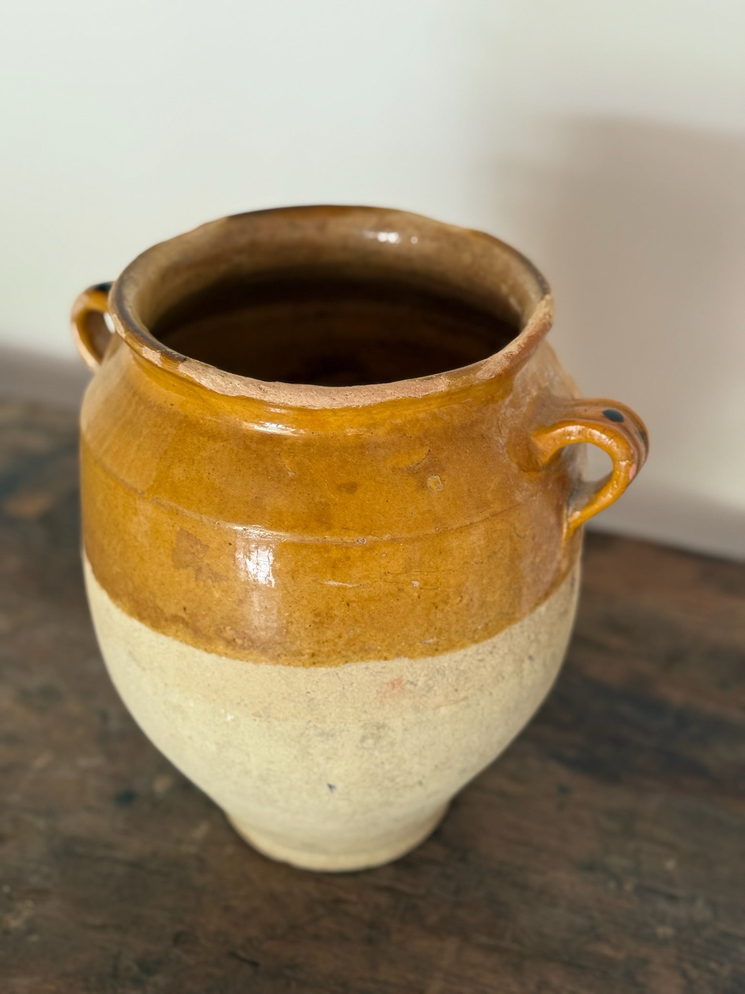 Antique French Confit Pot