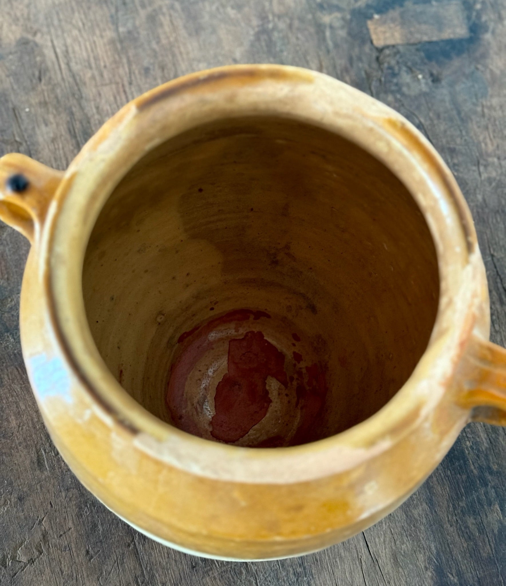 Antique French Confit Pot