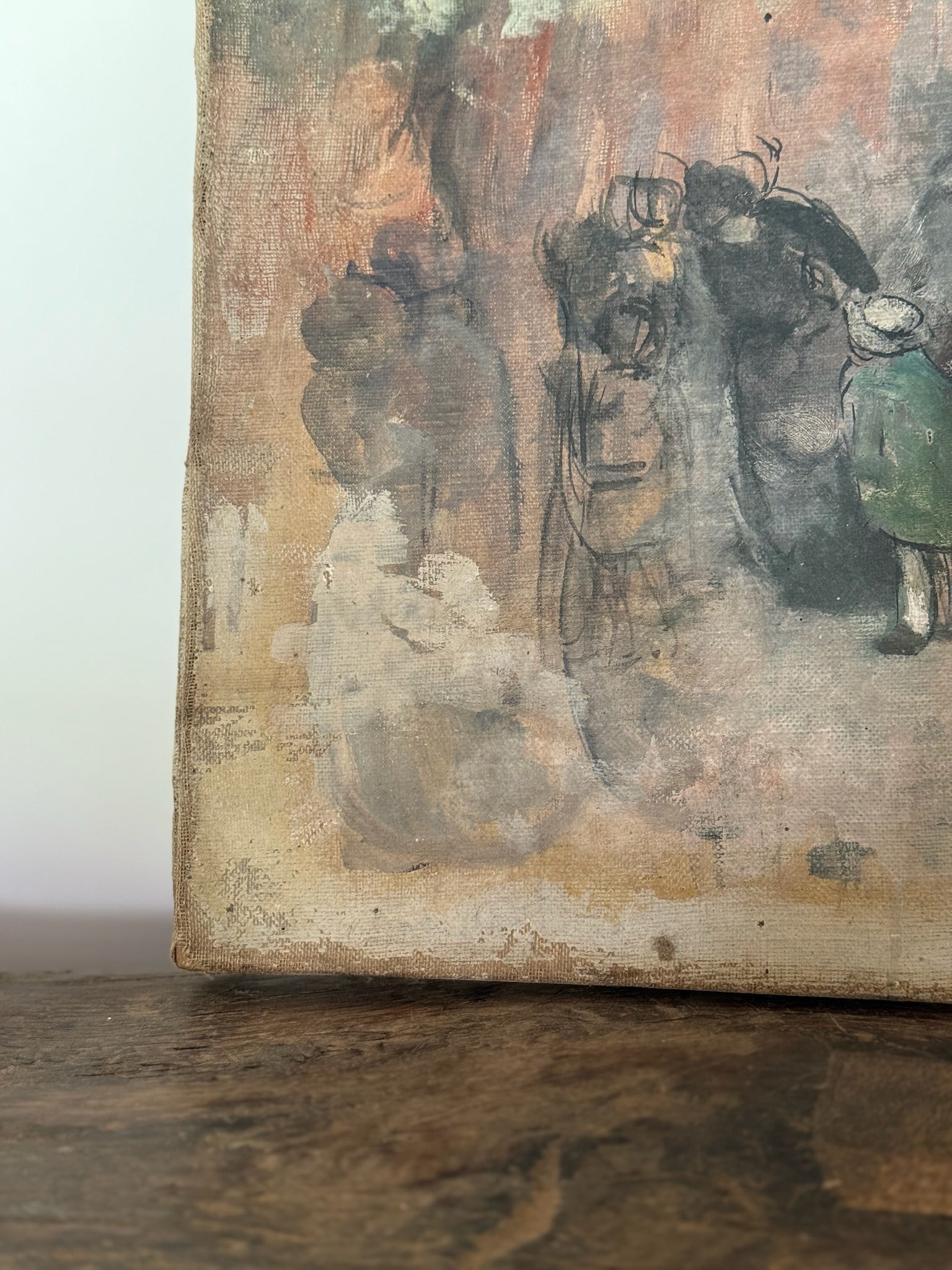 Antique French Original Painting