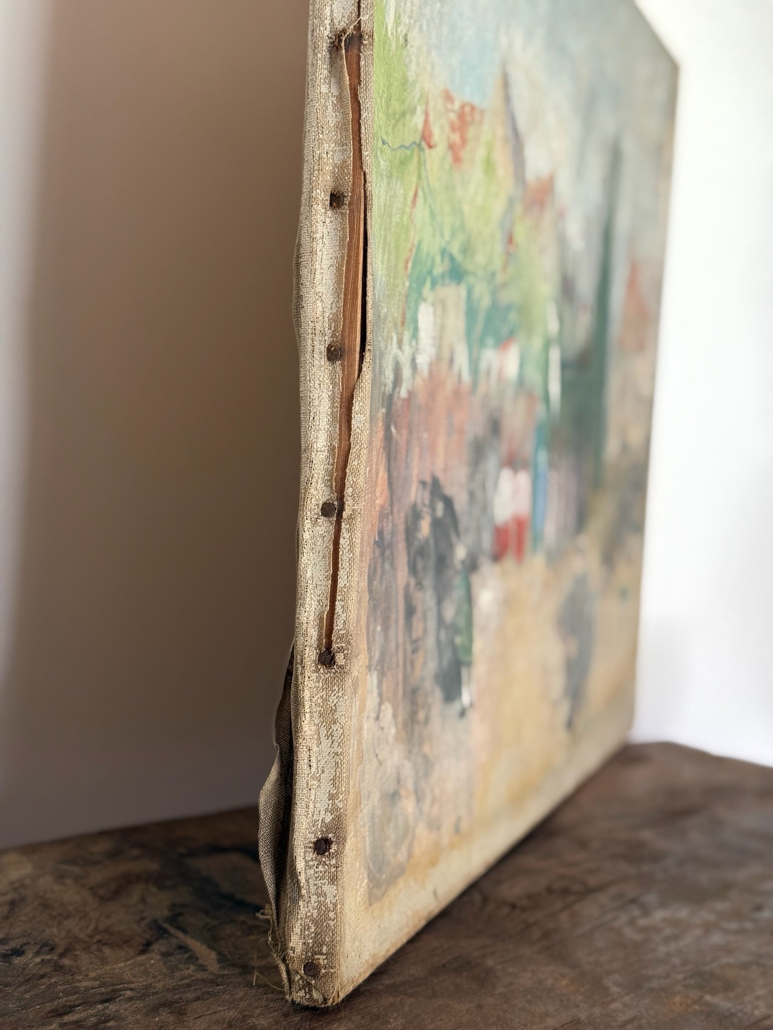 Antique French Original Painting