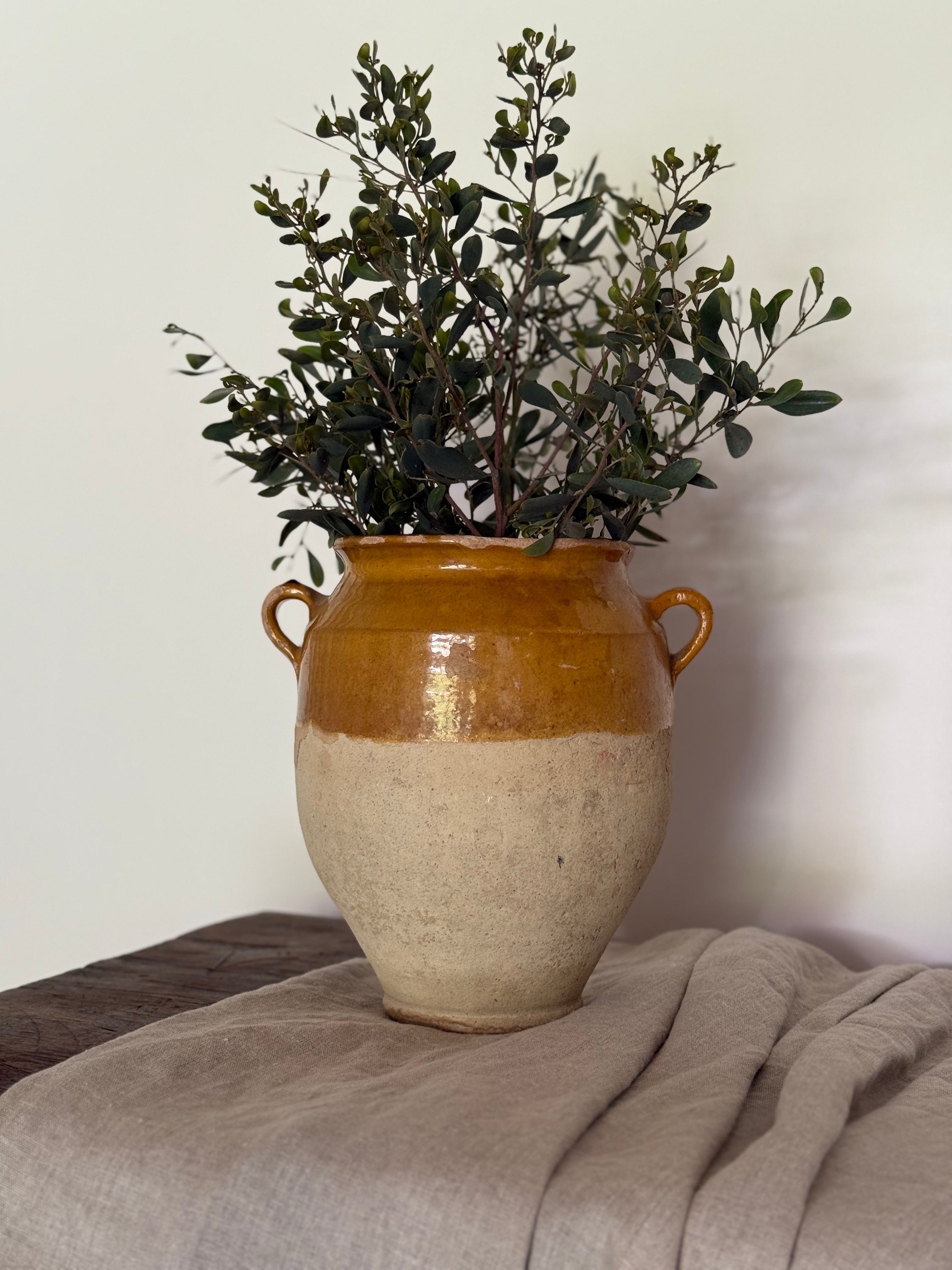 Antique French Confit Pot