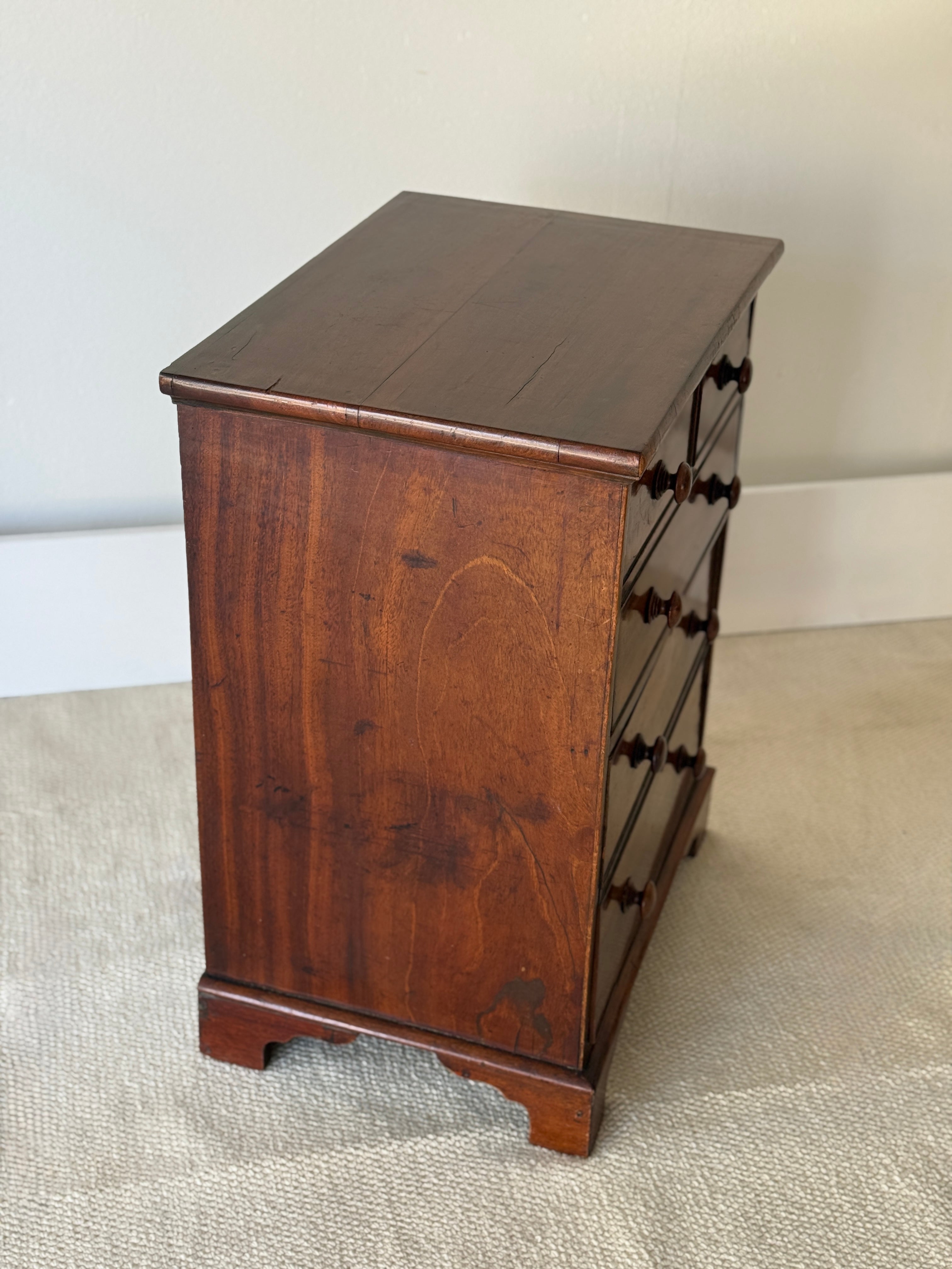 Antique Diminutive English Chest of Drawers