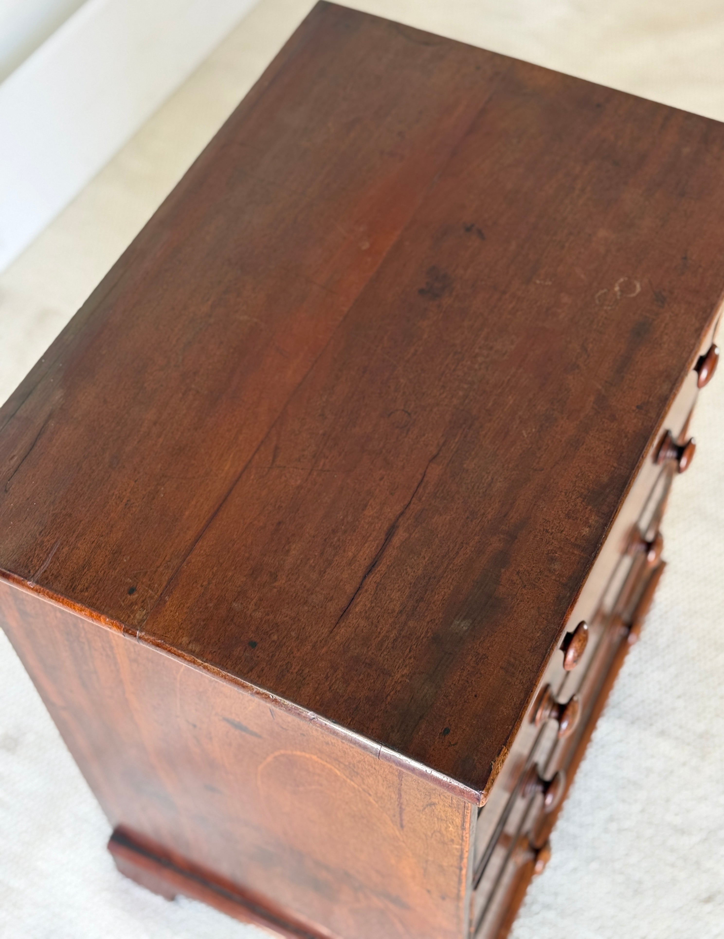 Antique Diminutive English Chest of Drawers