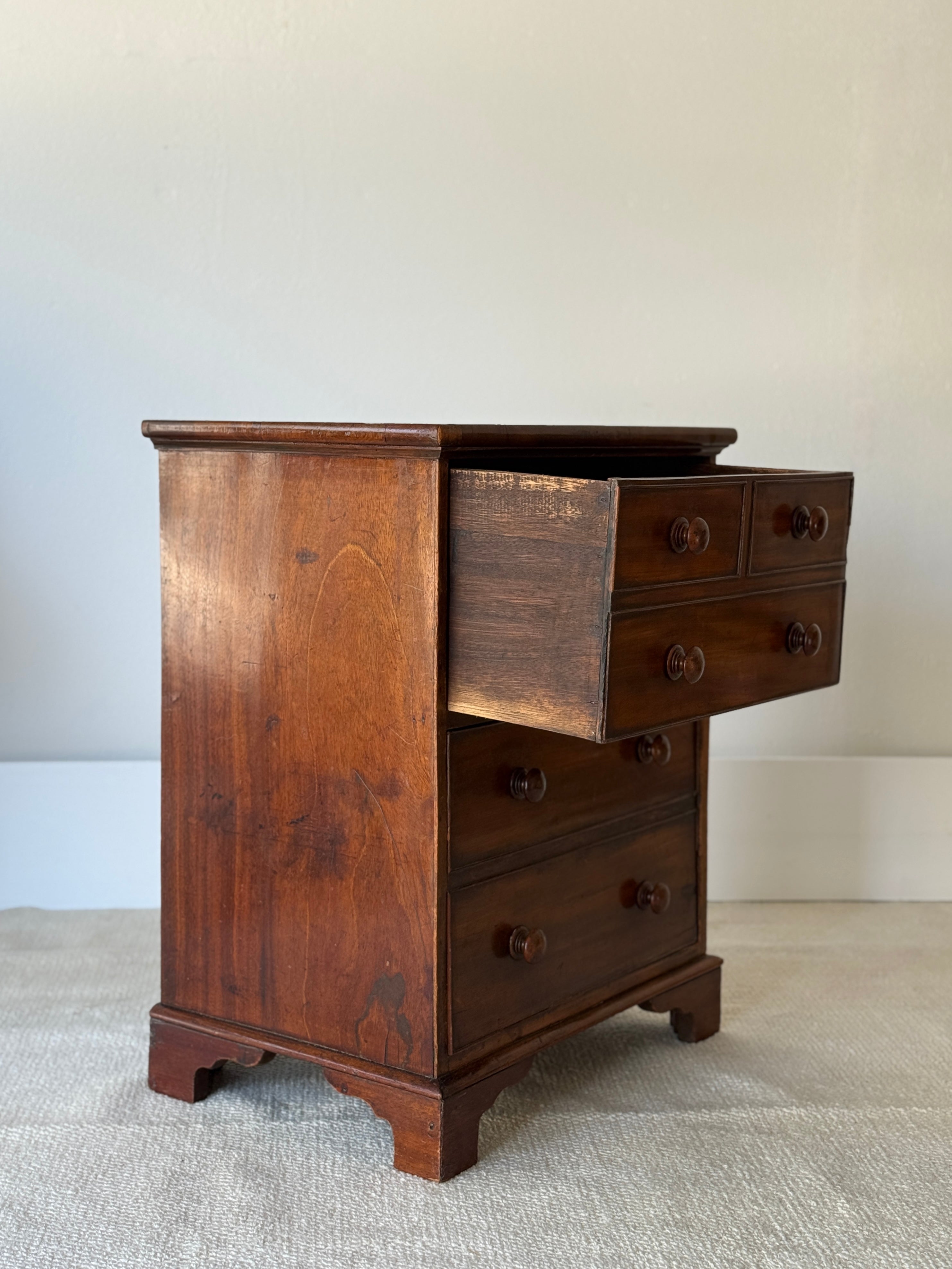 Antique Diminutive English Chest of Drawers