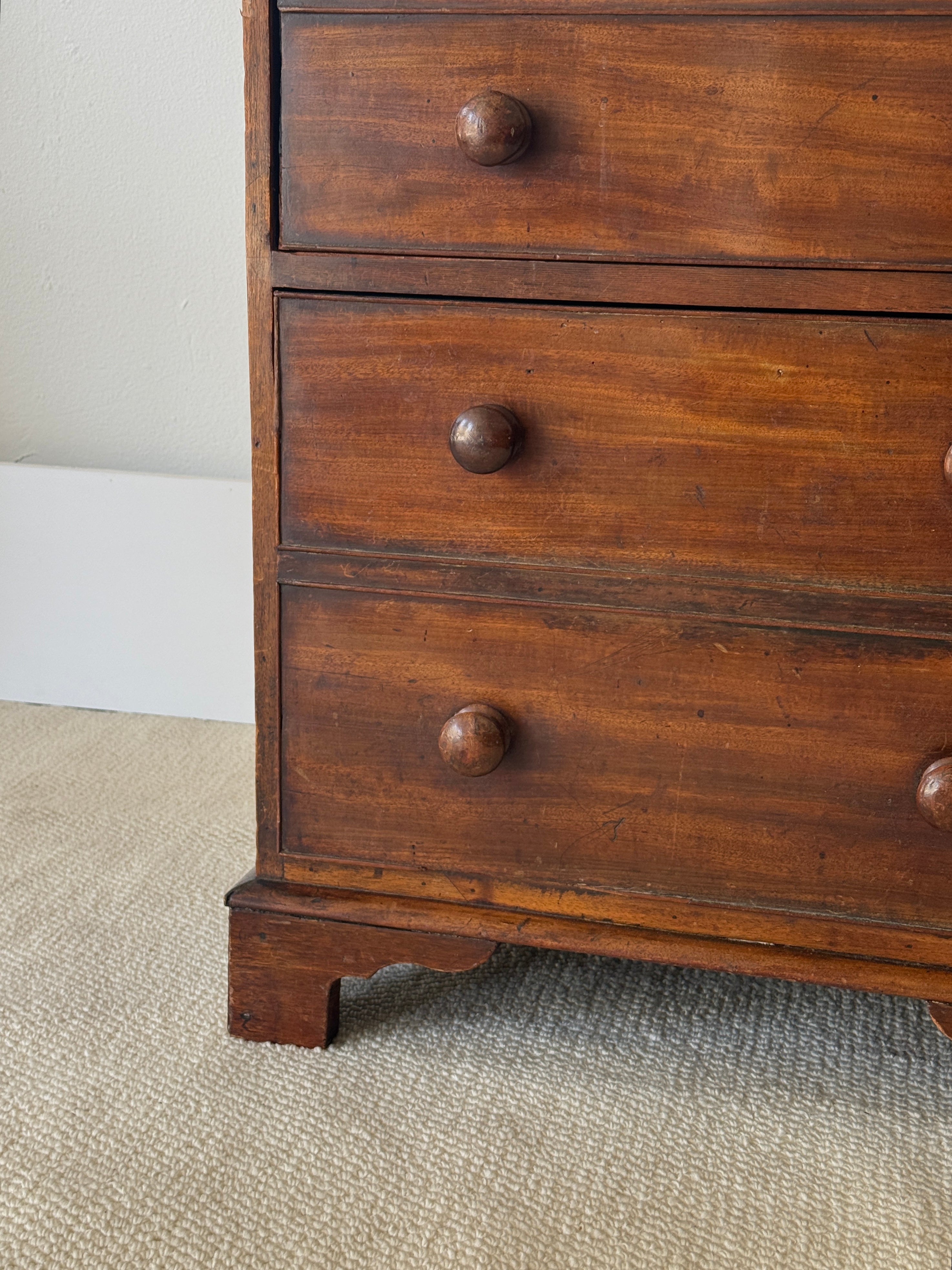 Antique Diminutive English Chest of Drawers