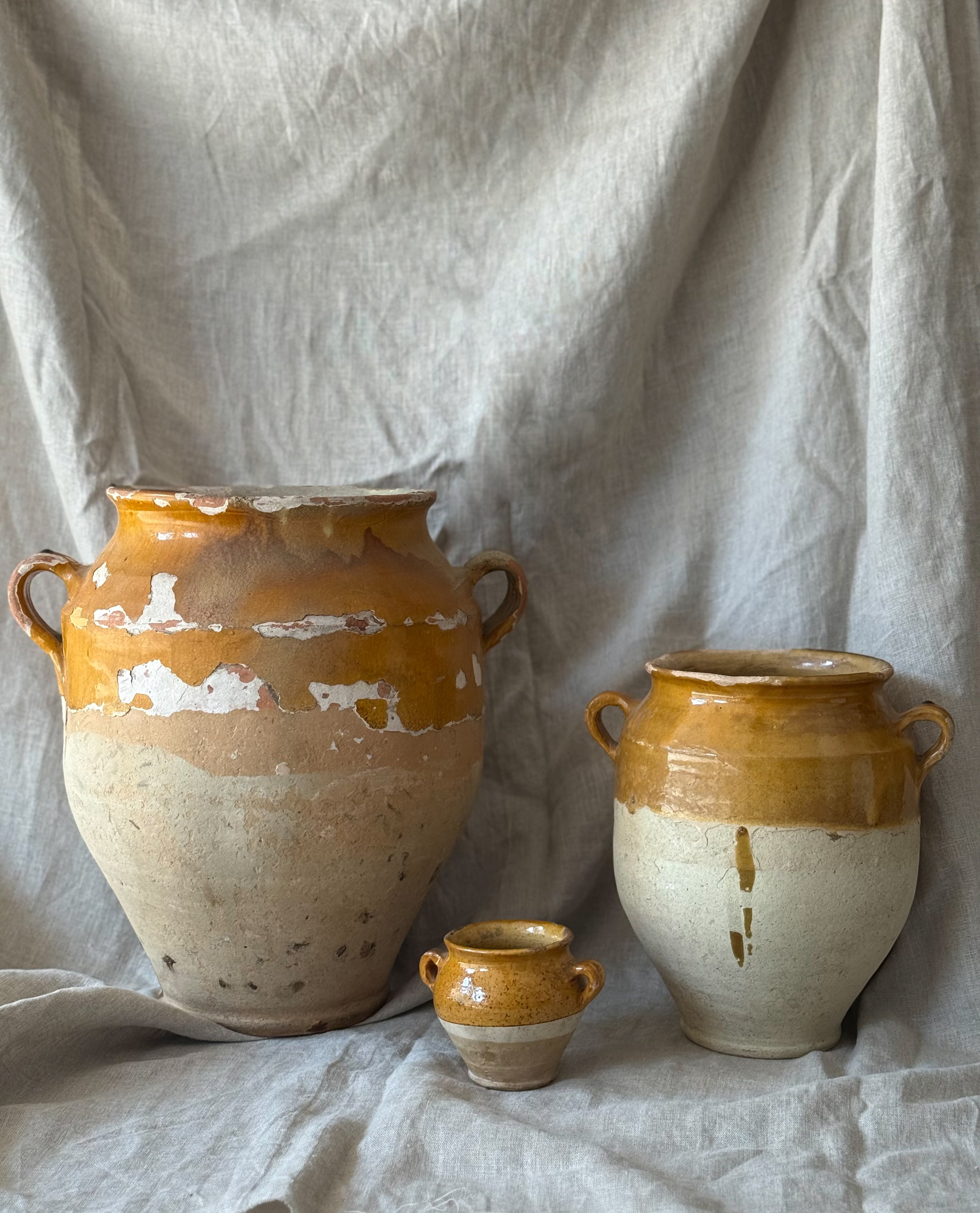 Oversized Antique Confit Pot