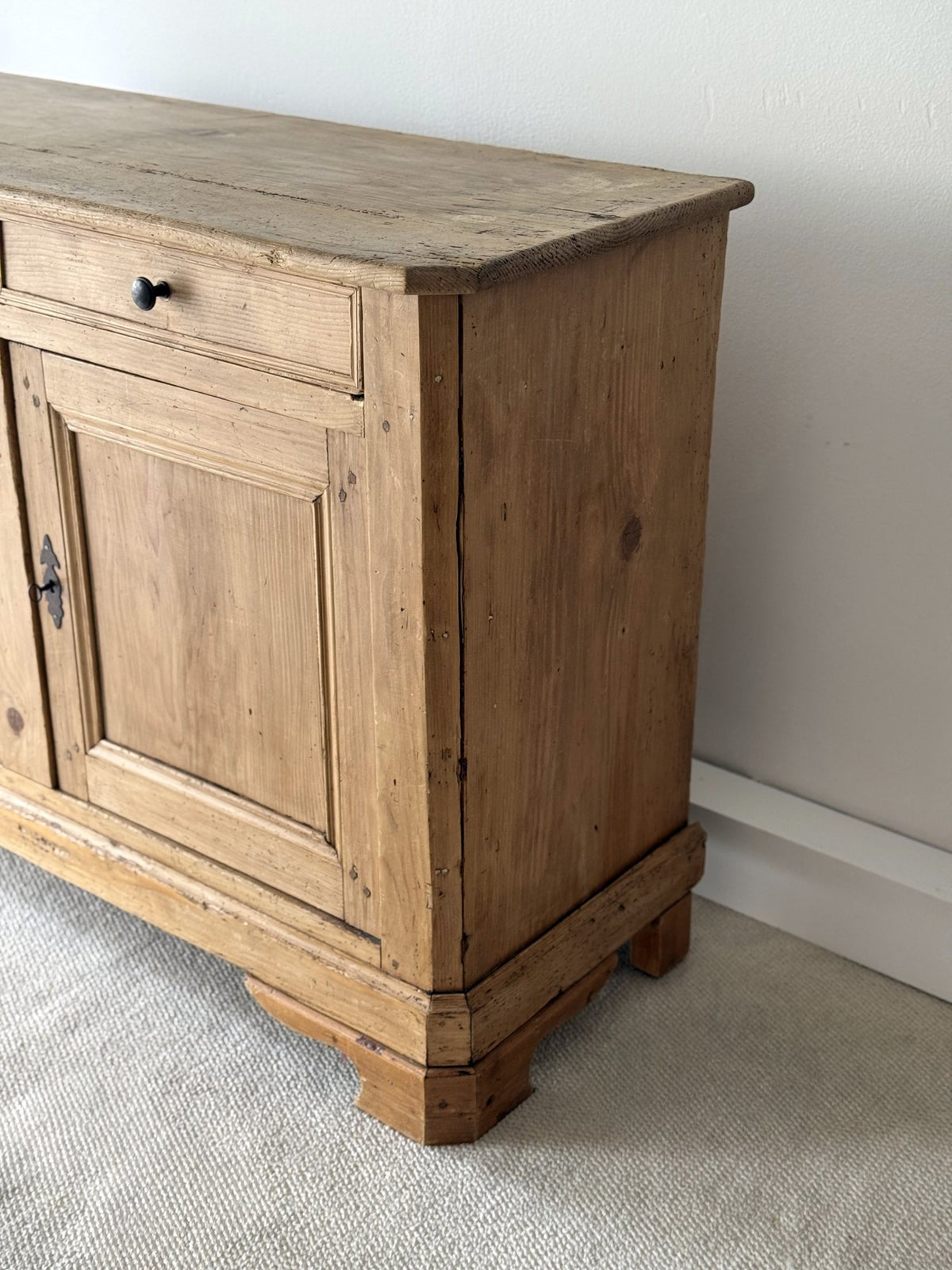 Antique Irish Pine Buffet