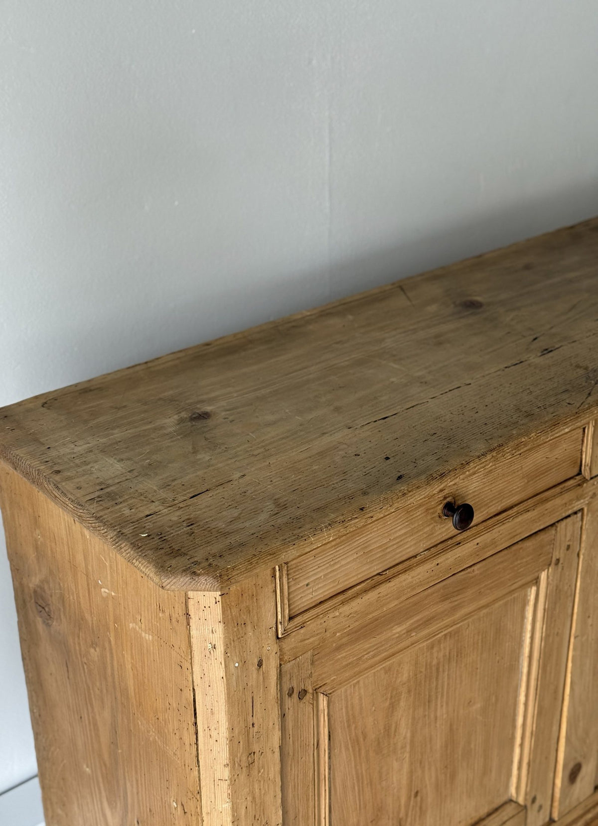 Antique Irish Pine Buffet